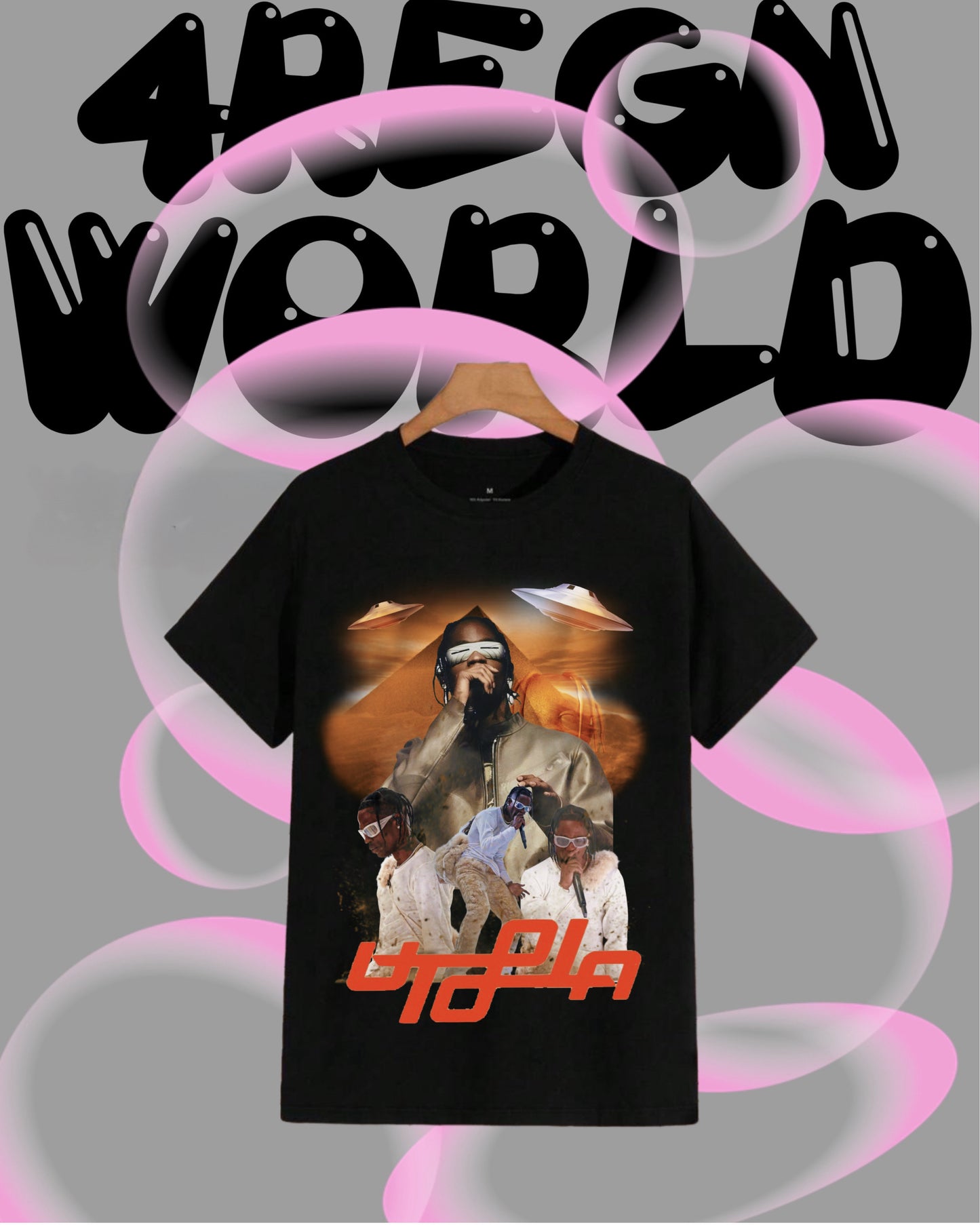 Graphic Tee New Edition Travis Scott Utopia