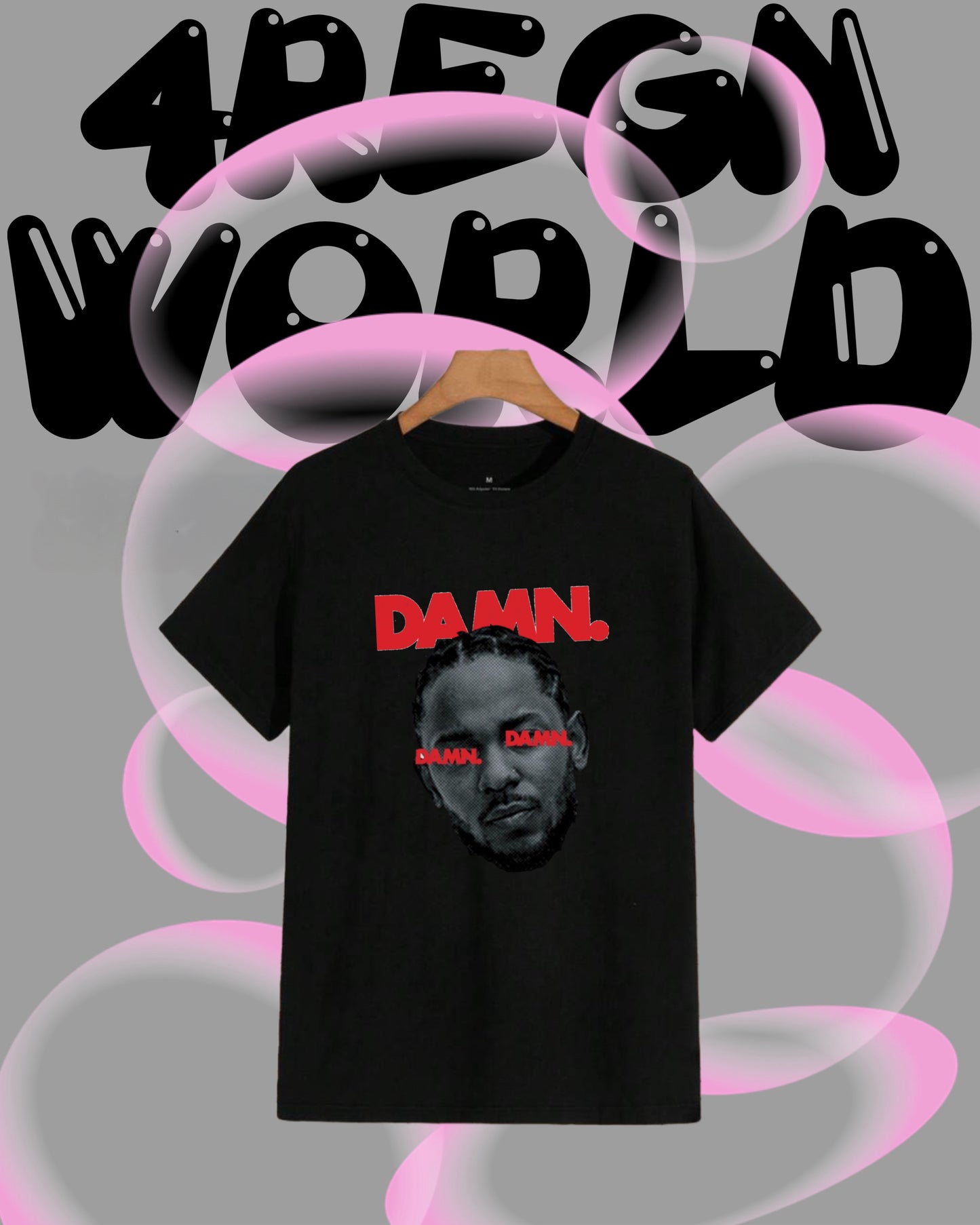 Graphic Tee Kendrick Lamar DAMN