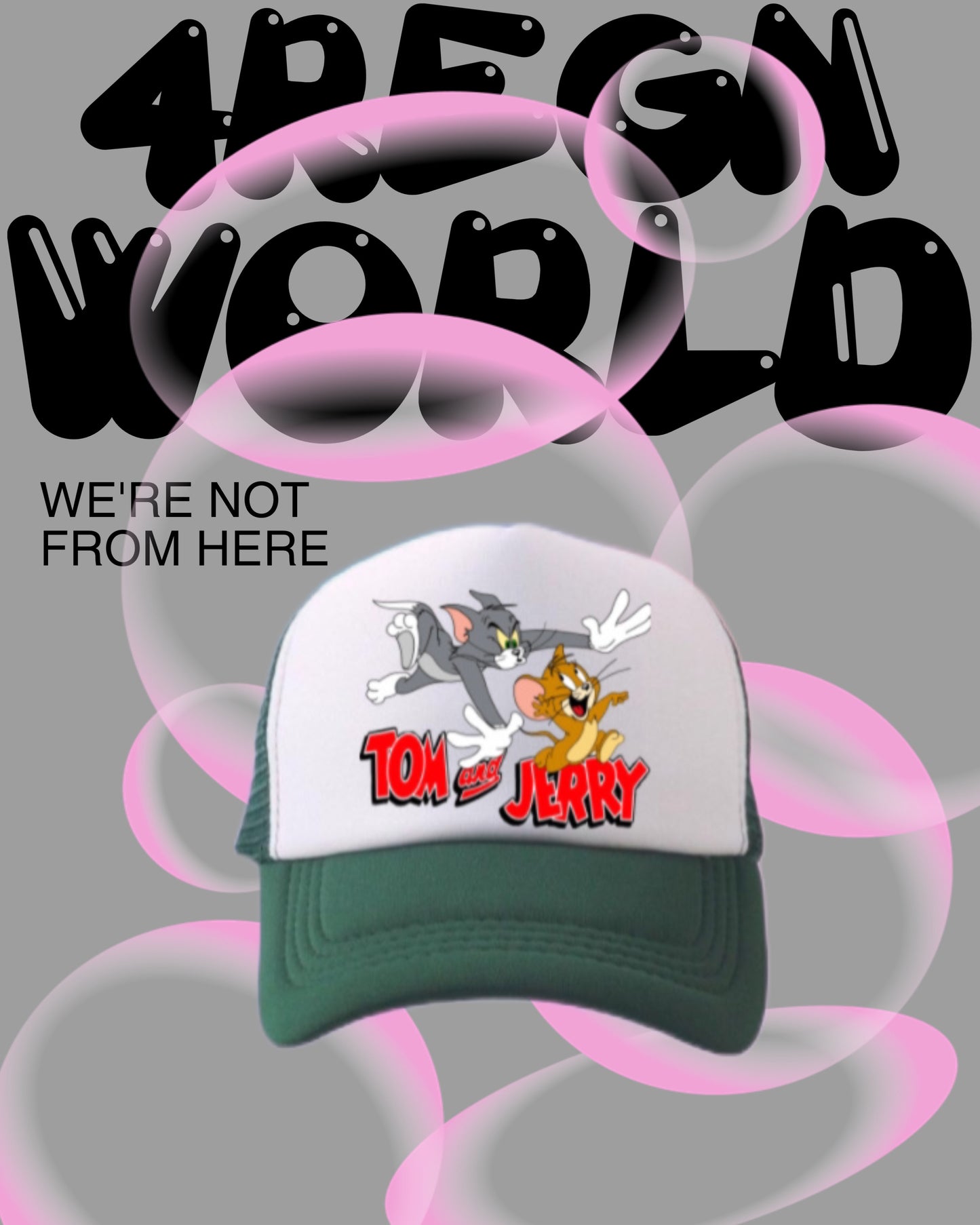 Tom & Jerry Trucker Cap