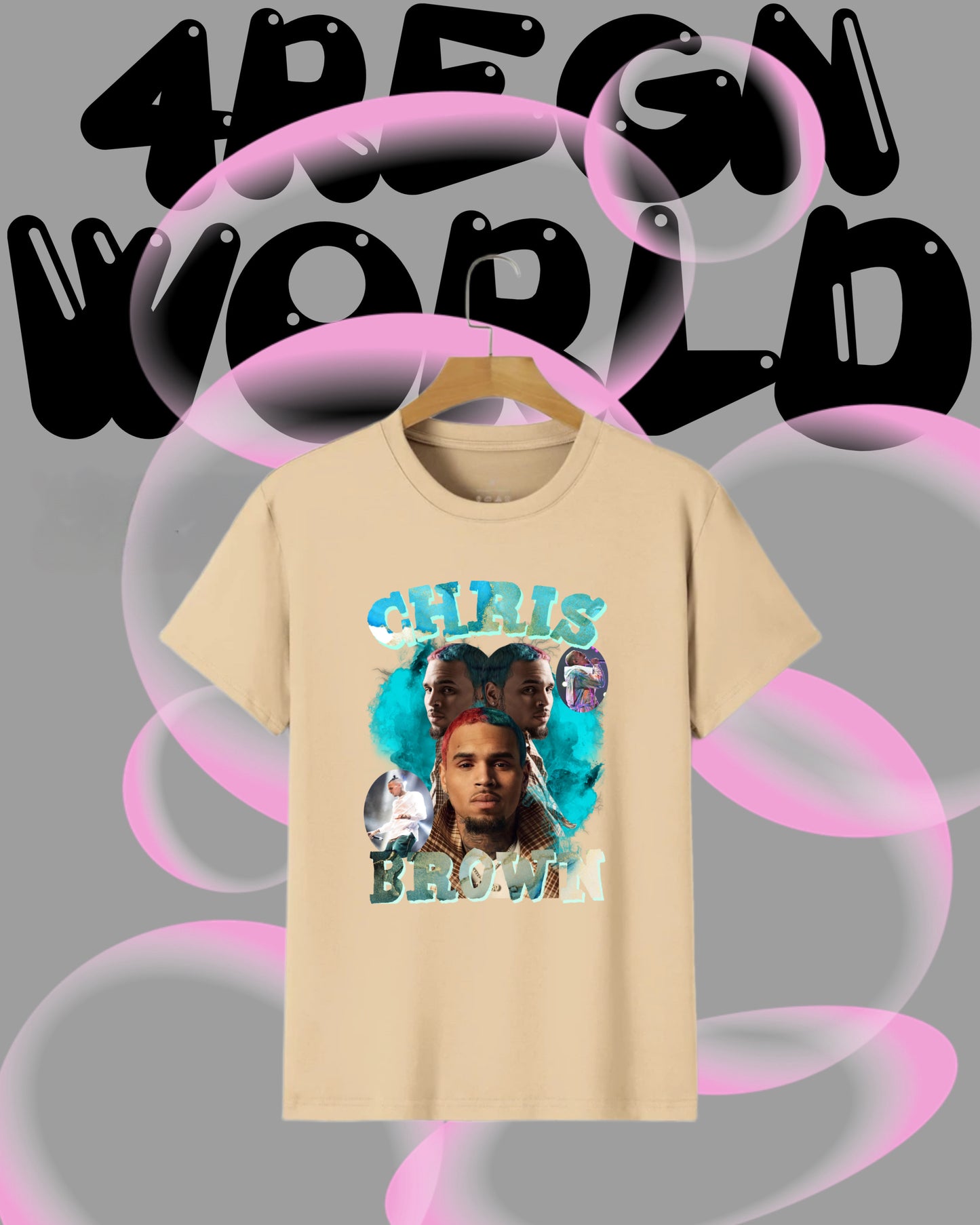 Graphic Tee Chris Brown