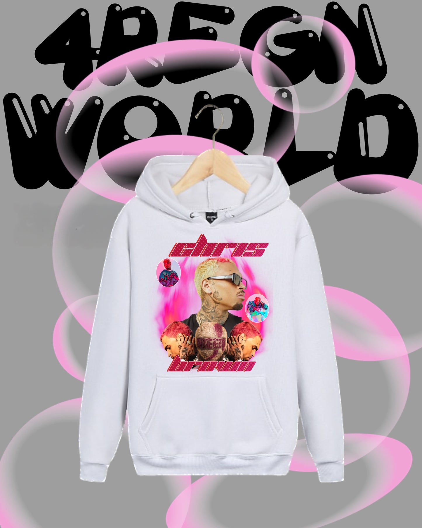 Graphic Hoodie Chris Brown