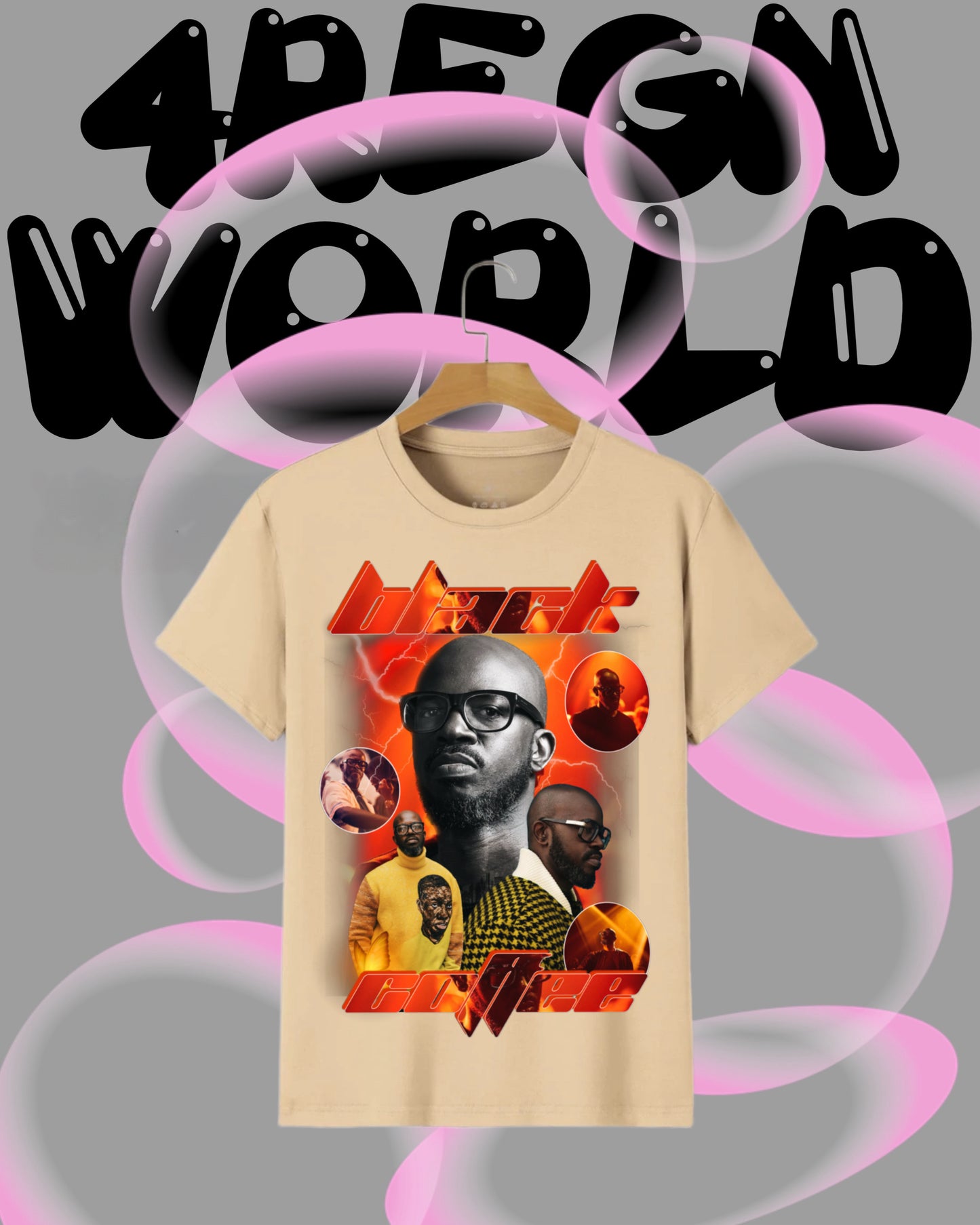 Graphic Tee New Edition Black Coffee