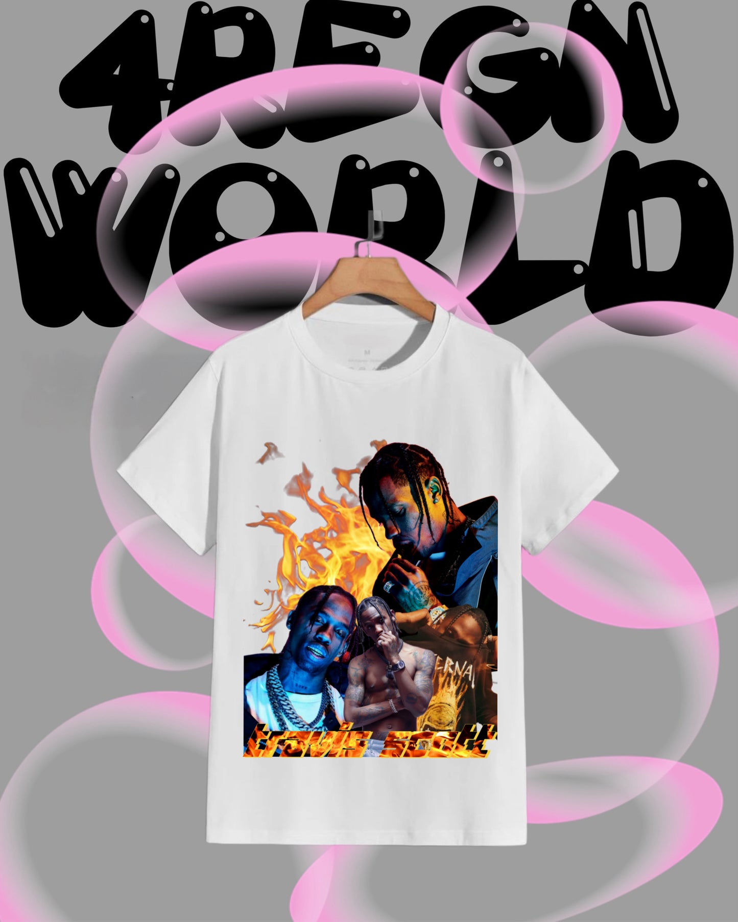 Graphic Tee New Edition Travis Scott