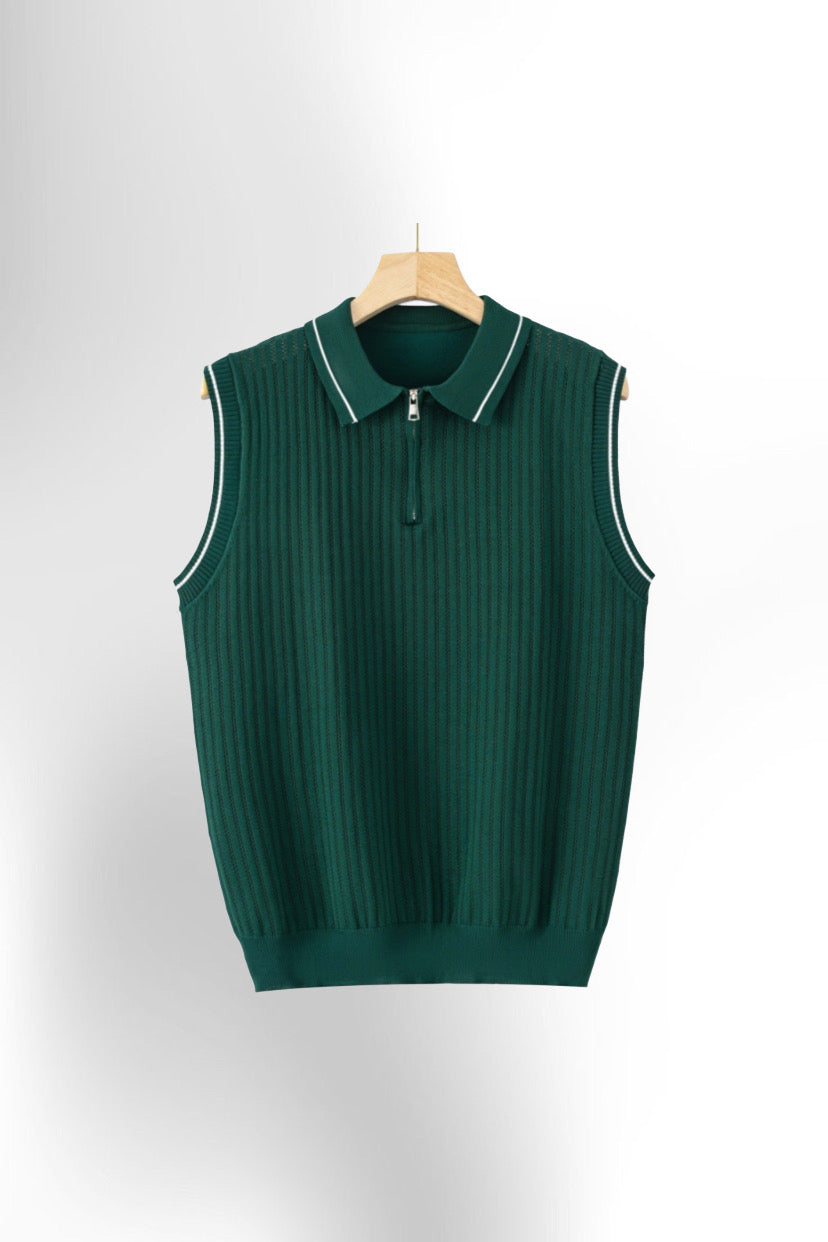 Men'S Sleeveless Knit Vest