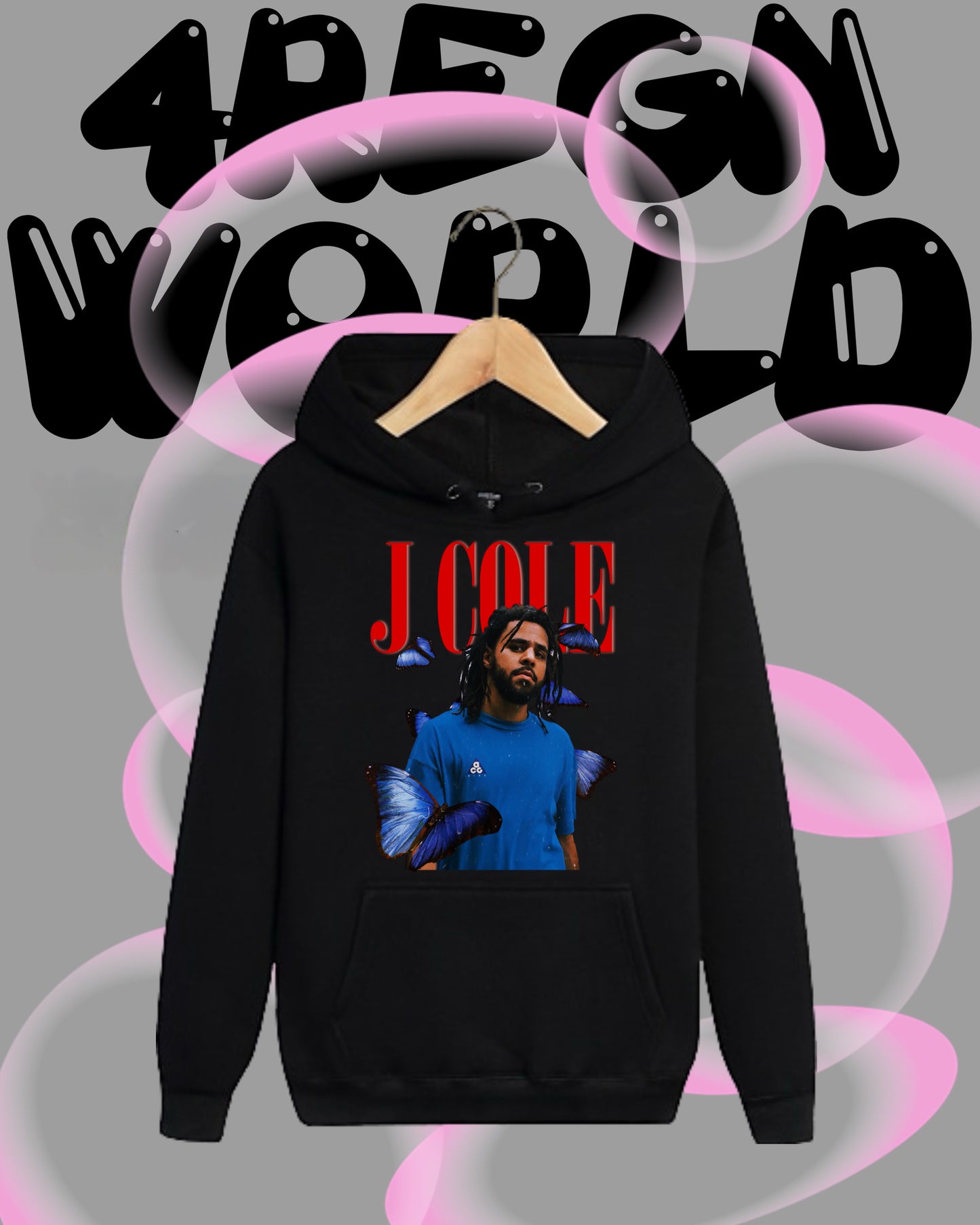 Graphic Hoodie J Cole