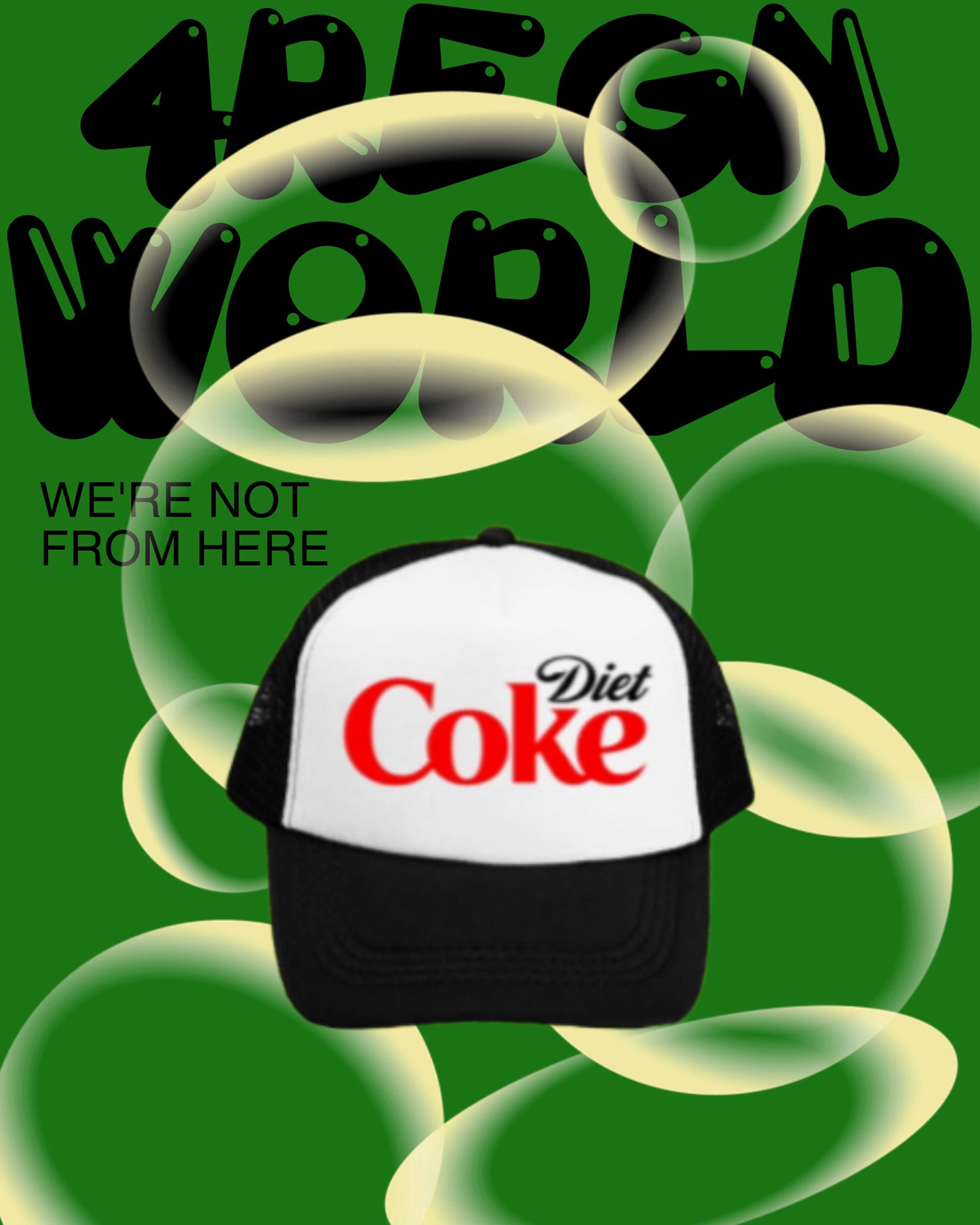 Trucker Caps Diet Coke