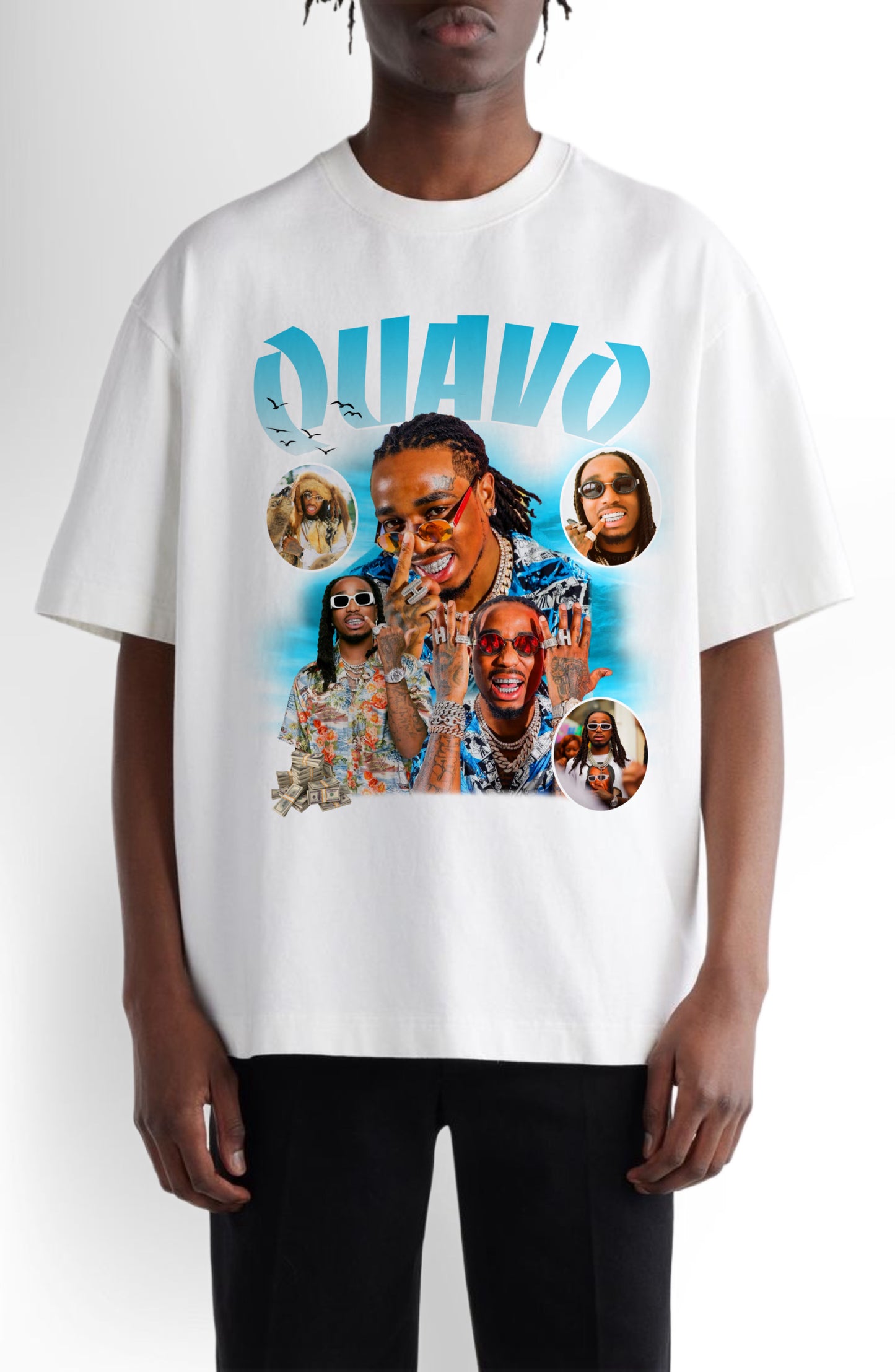 Quavo oversized tee