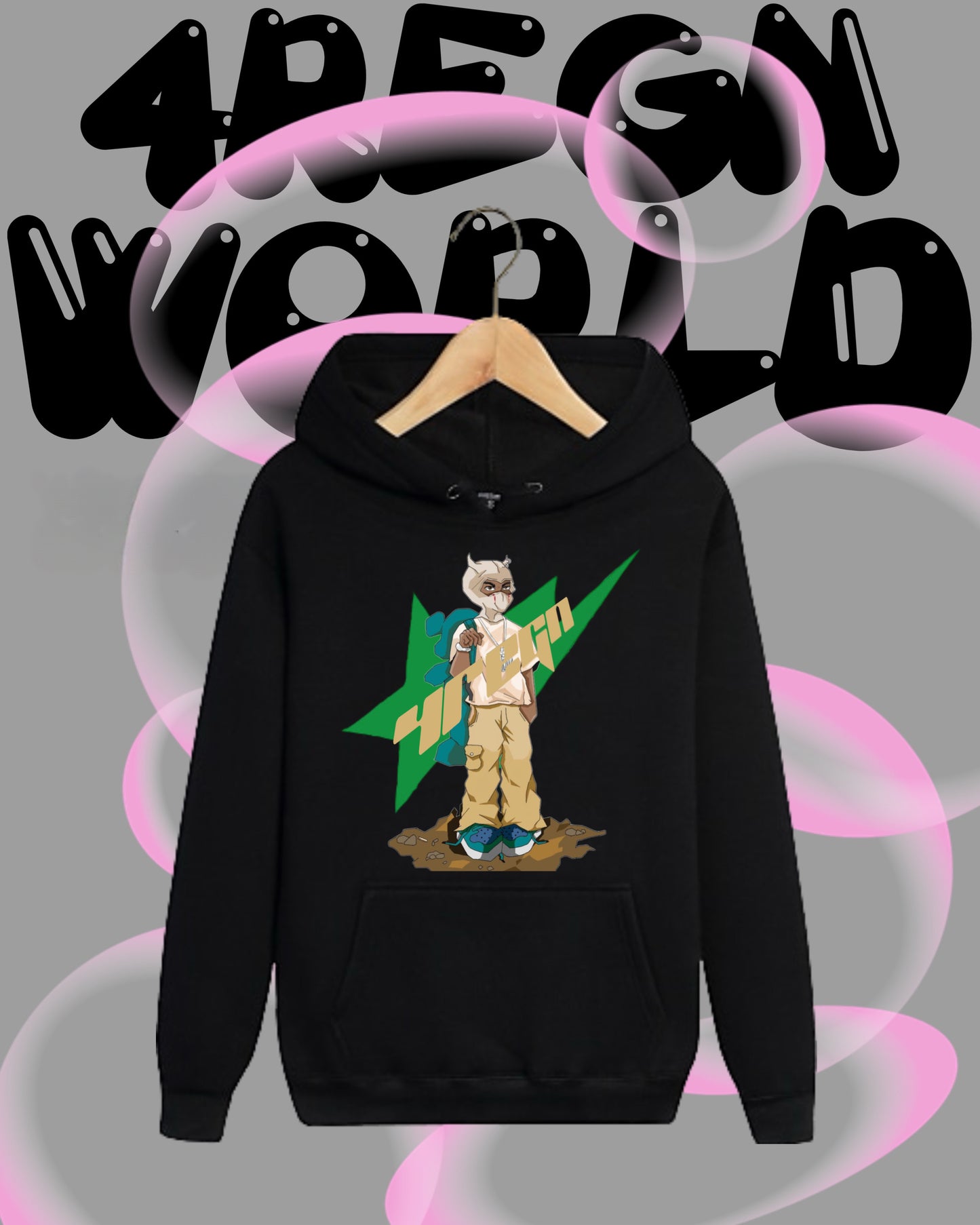 Graphic Hoodie 4regn