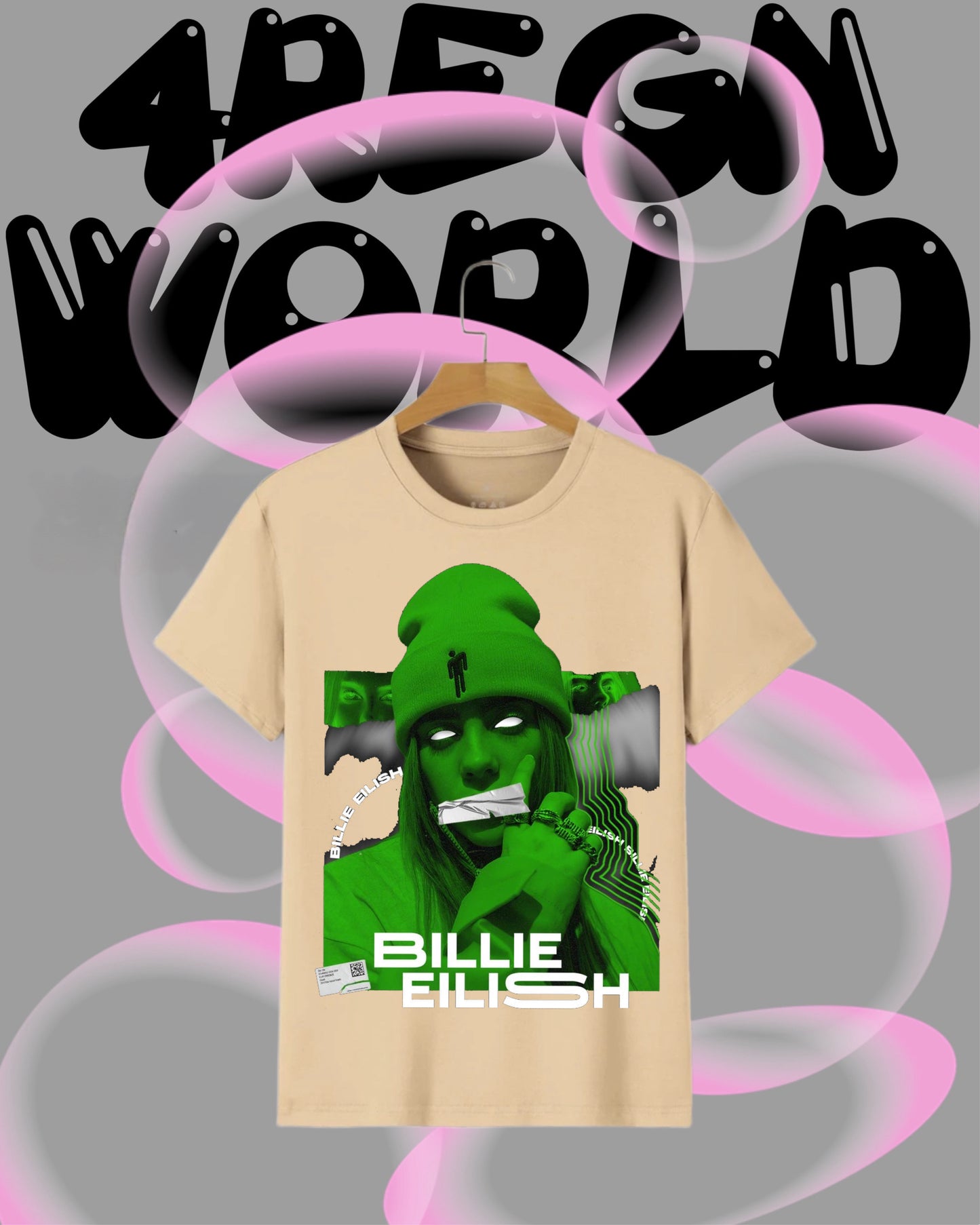 Graphic Tee New Edition Billie Eilish