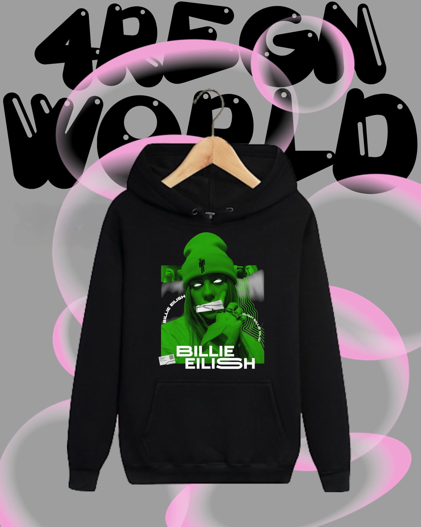 Graphic Hoodie Billie Eilish
