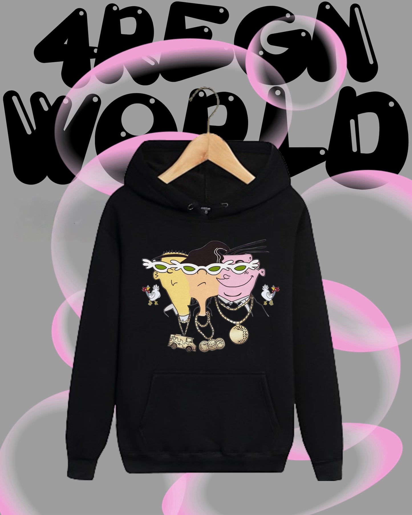 Graphic Hoodie Ed, Edd, Eddy