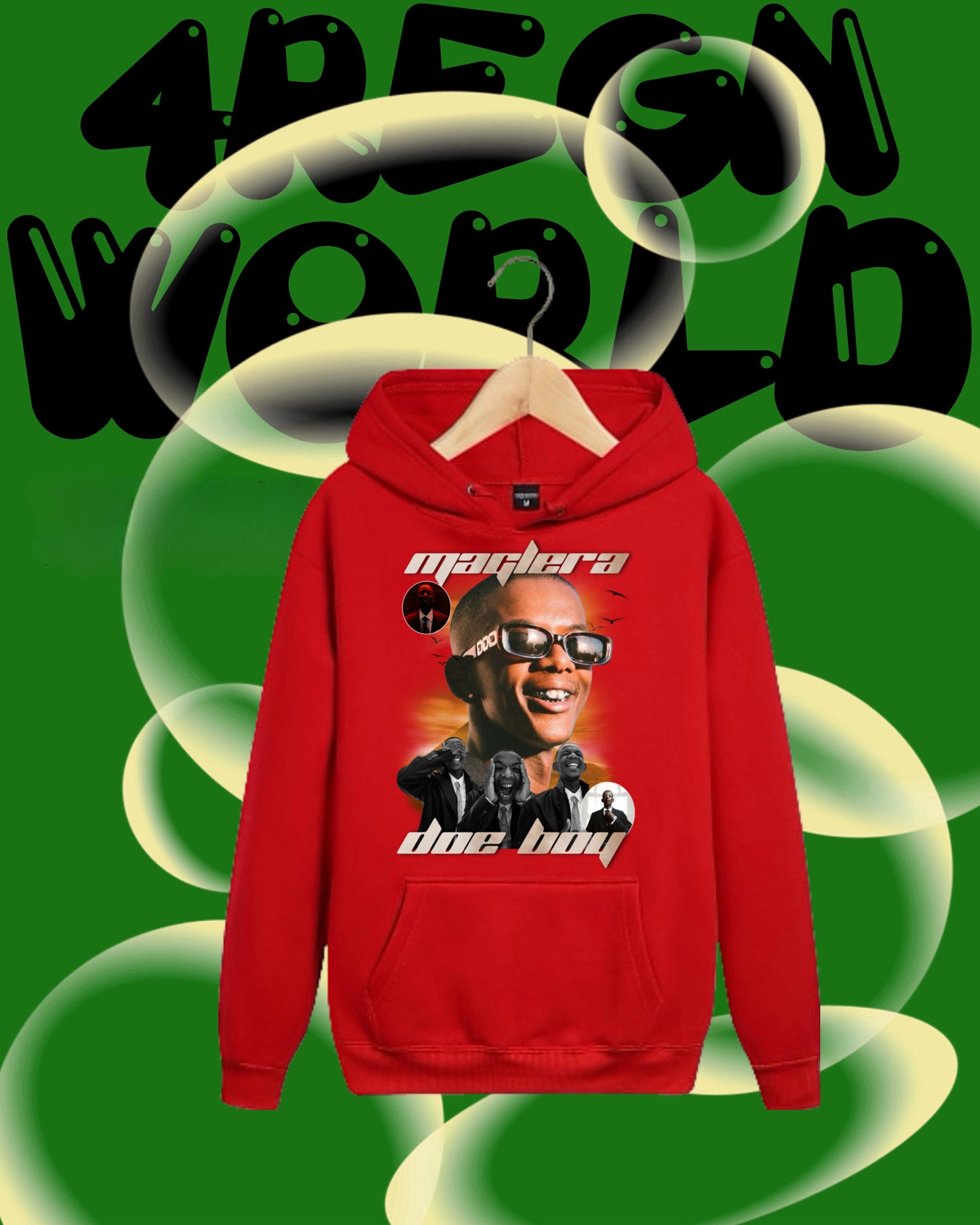 Graphic Hoodie Maglera Doe Boy