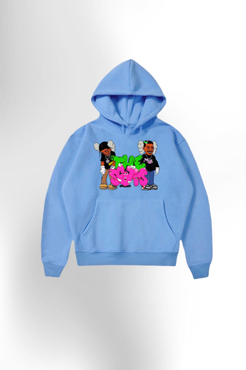Graphic Hoodie The Scotts Travis Scott & Kid Cudi