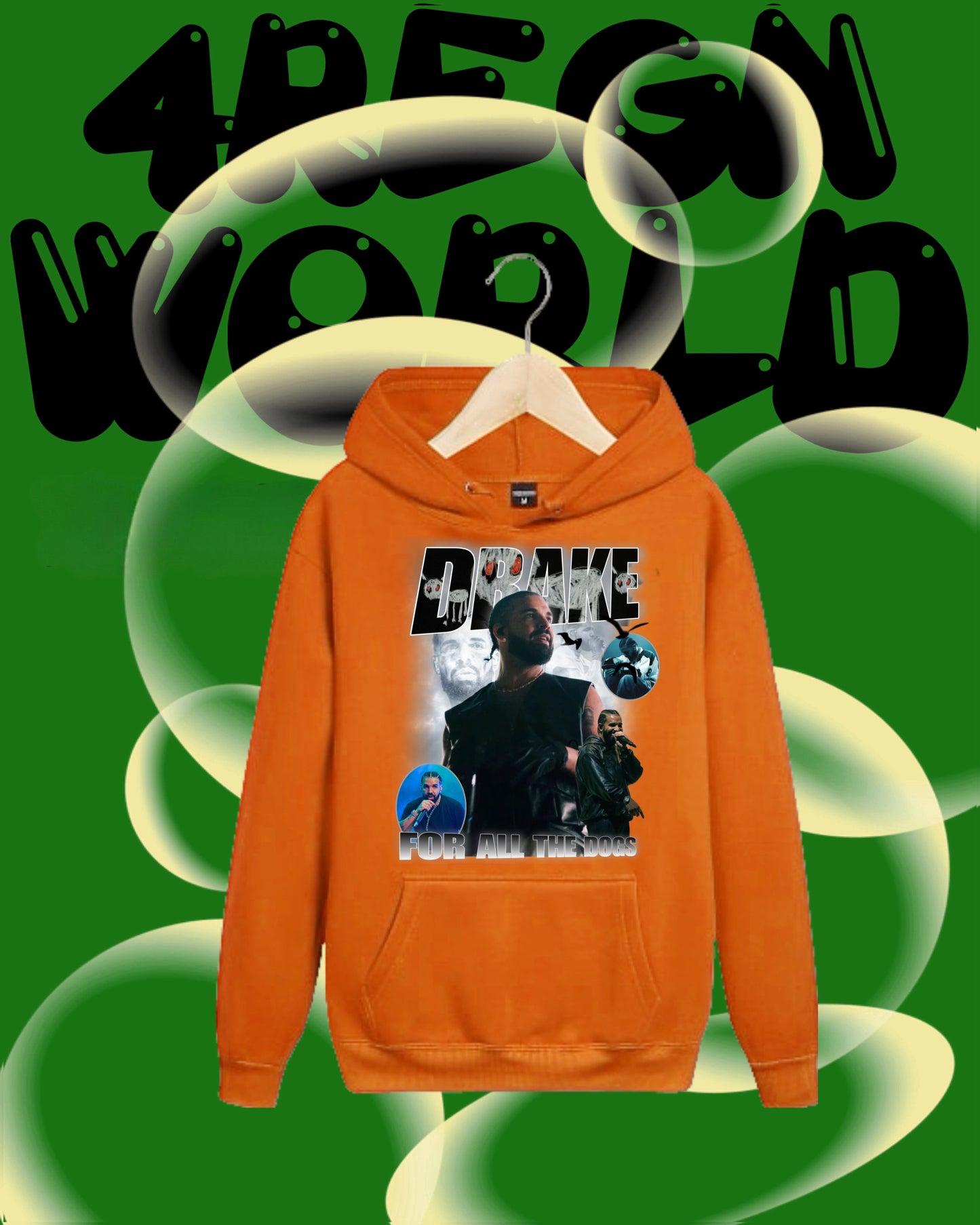 Graphic Hoodie Drake For All The Dogs
