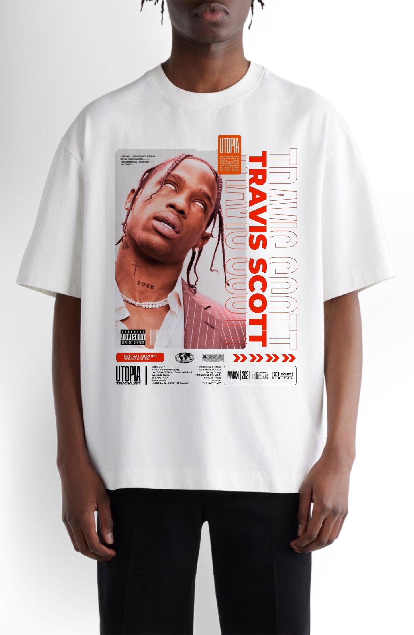 Travis Scott Oversized tee