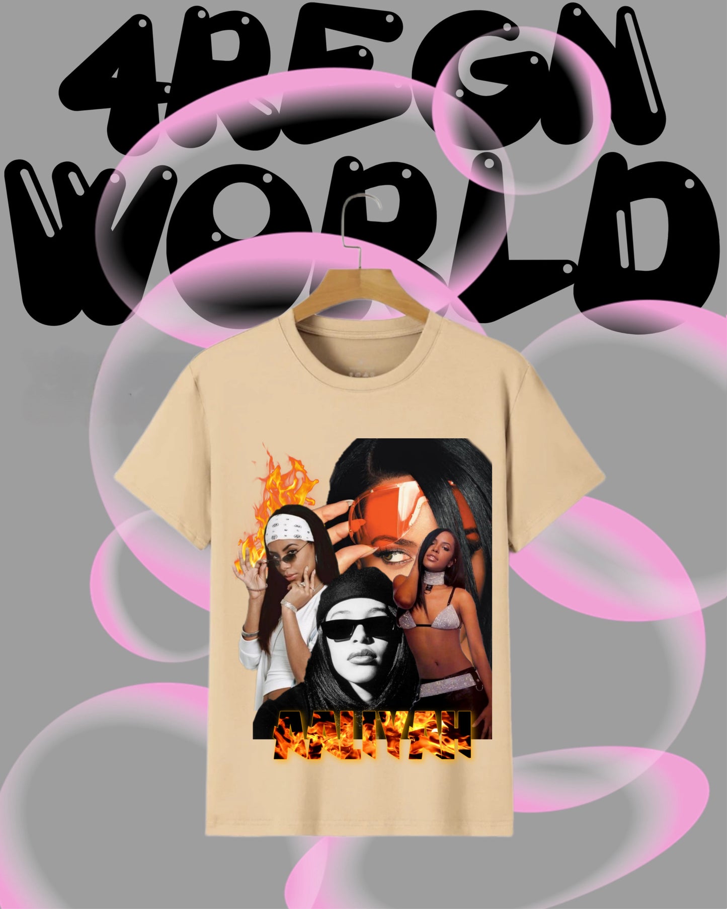 Graphic Tee New Edition Aaliyah