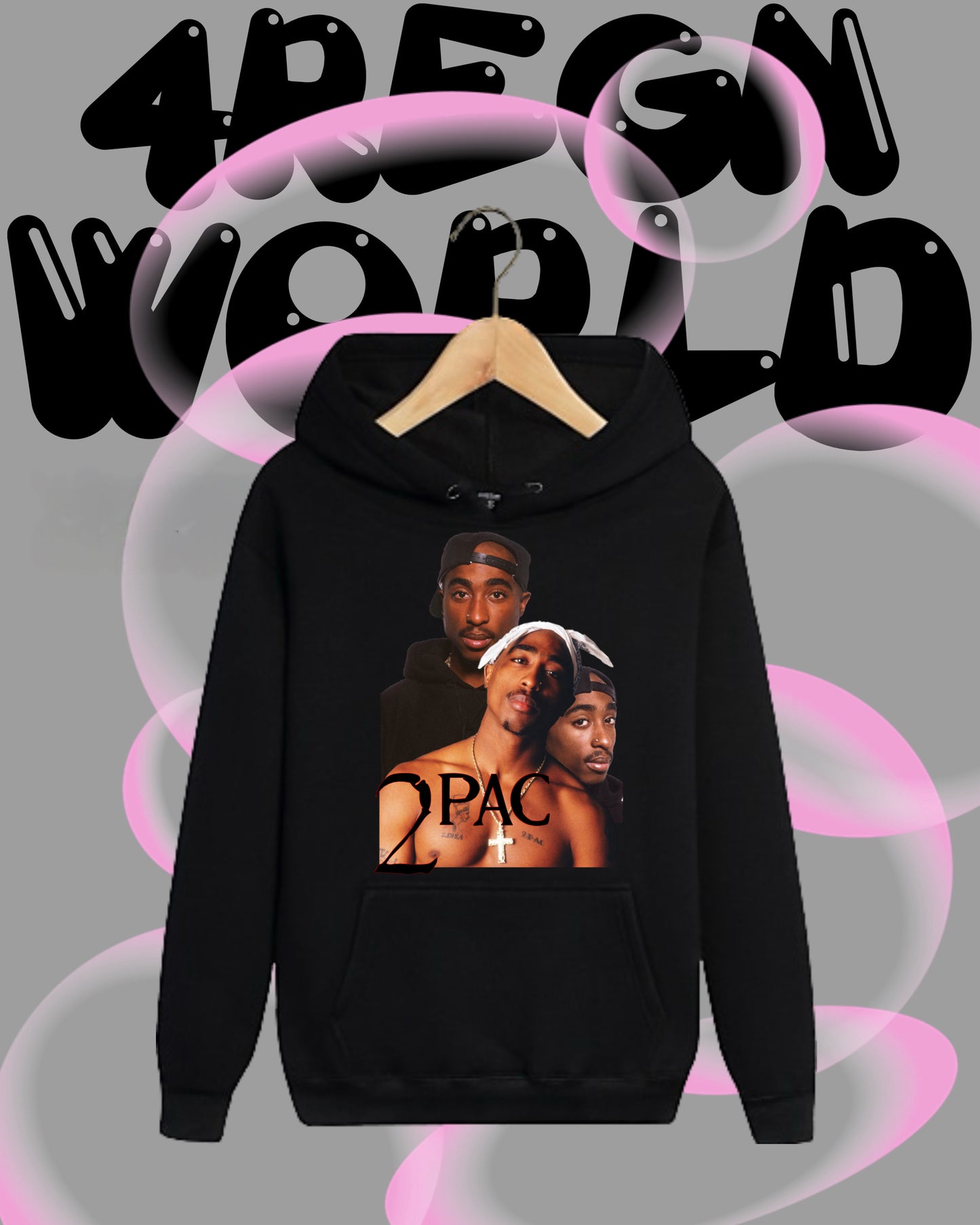 Graphic Hoodie 2Pac