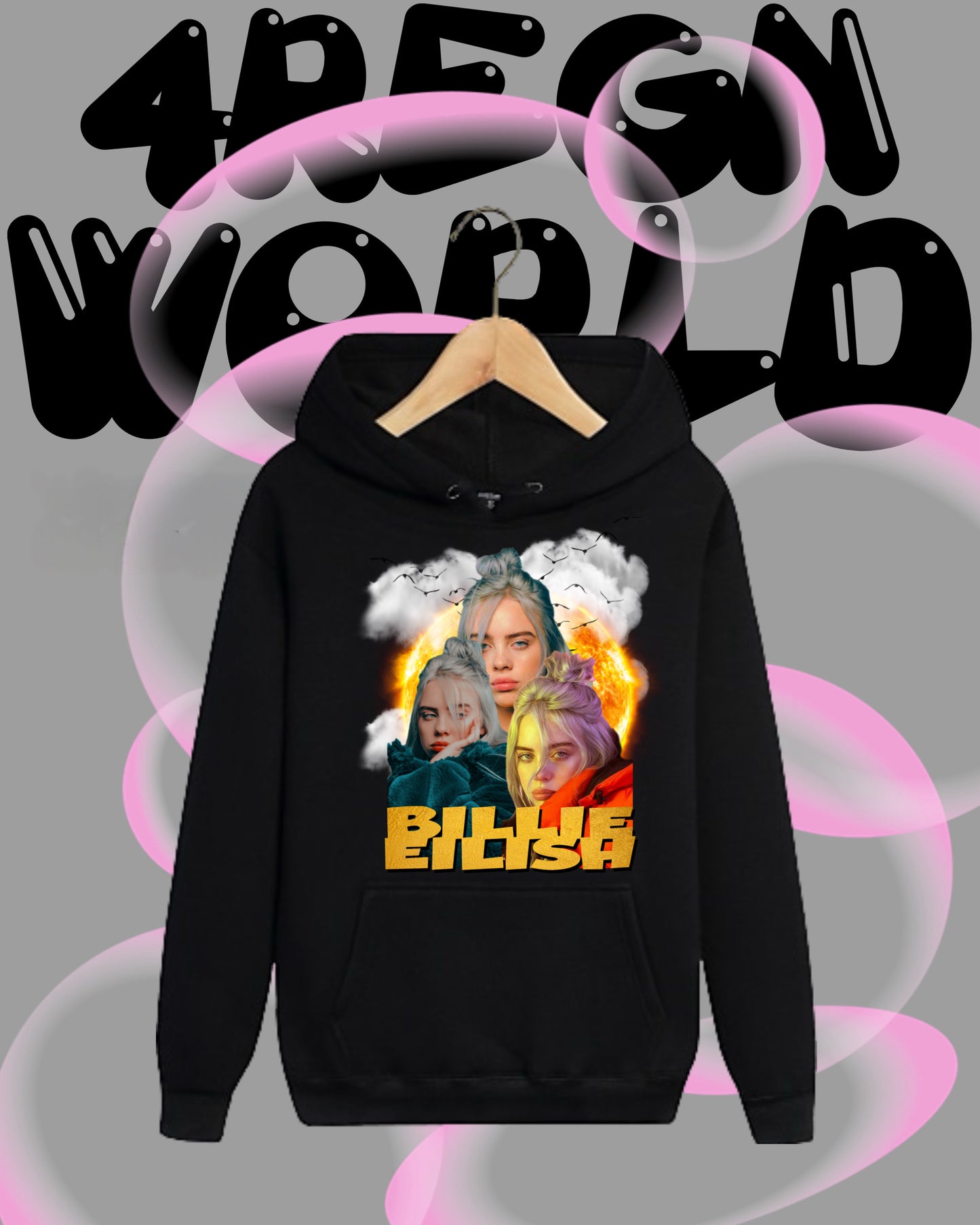 Graphic Hoodie Billie Eilish