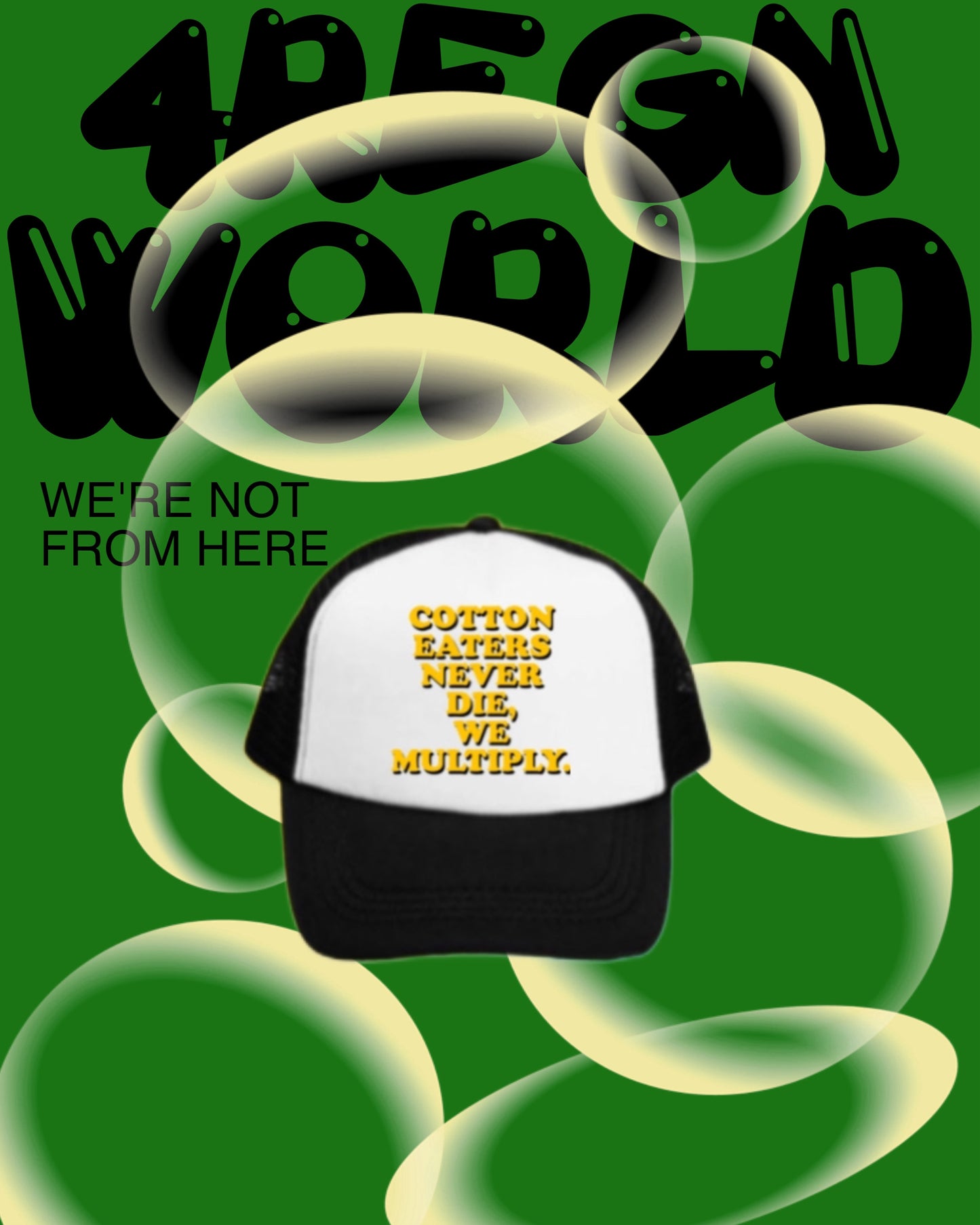 Trucker Caps Cotton Eaters Riky Rick