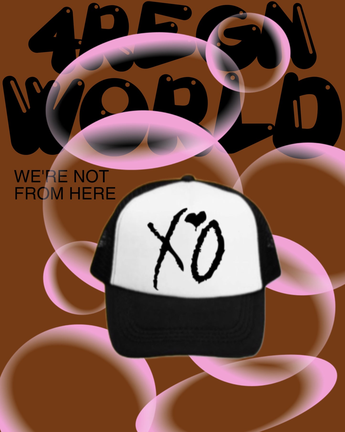 The Weeknd XO Trucker Cap