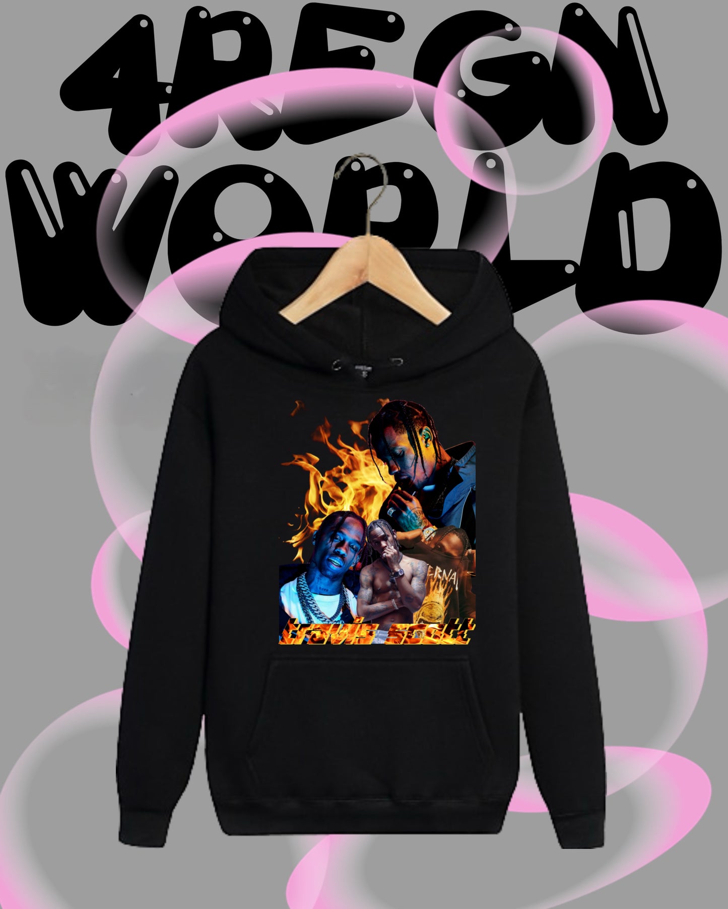Graphic Hoodie Travis Scott