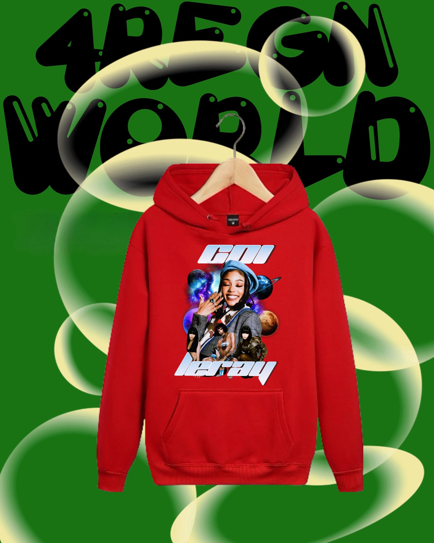 Graphic Hoodie Coi Leray