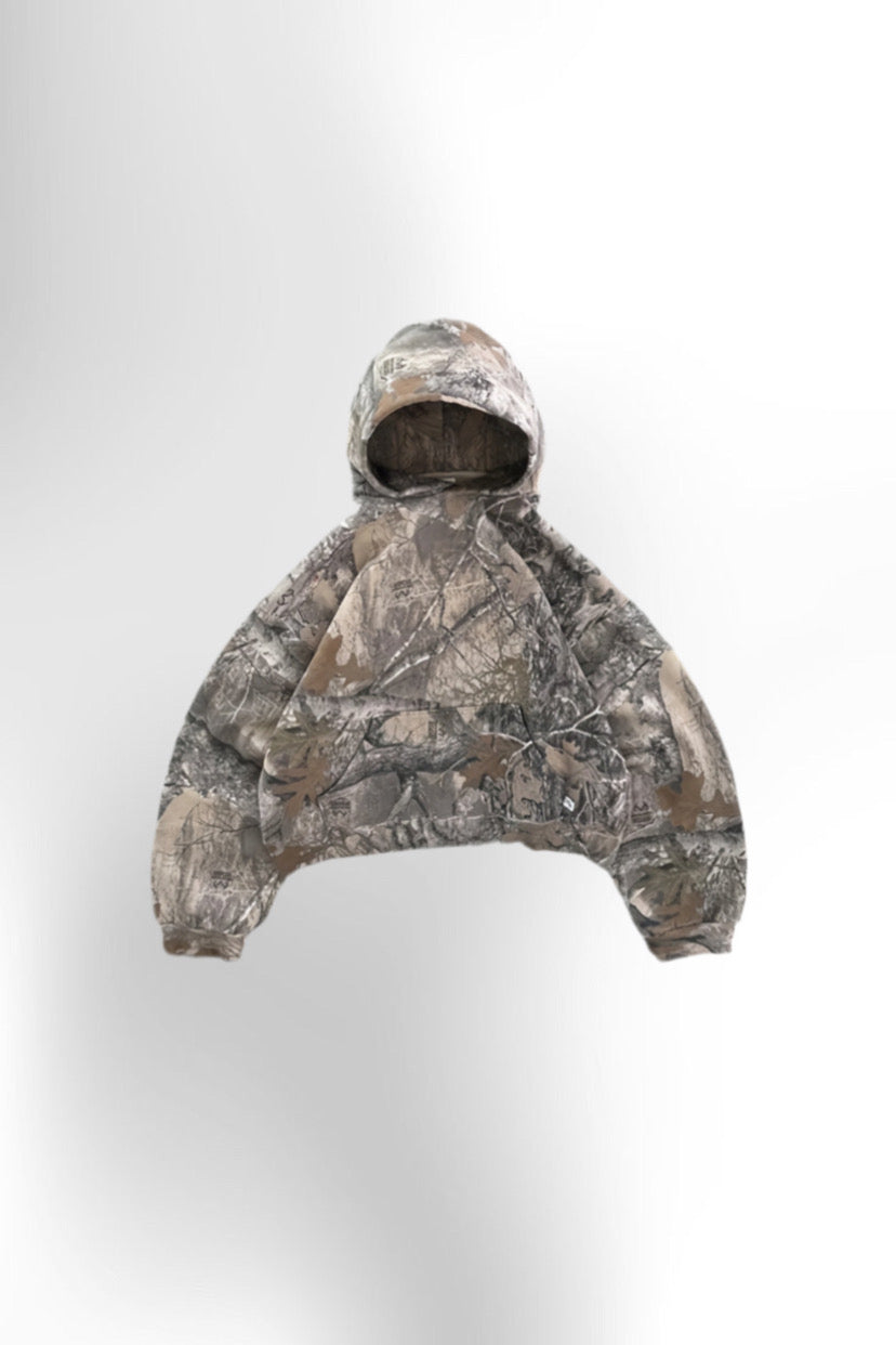 Camouflage Print Hoodie