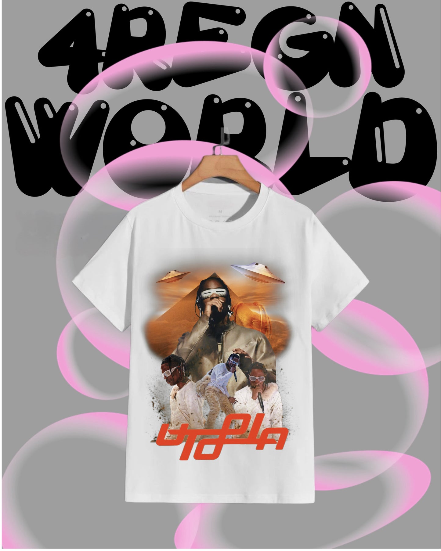 Graphic Tee New Edition Travis Scott Utopia