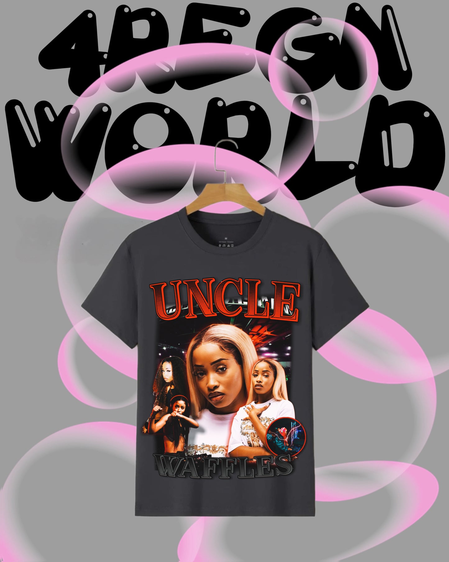 Graphic Tee New Edition Uncle Waffles