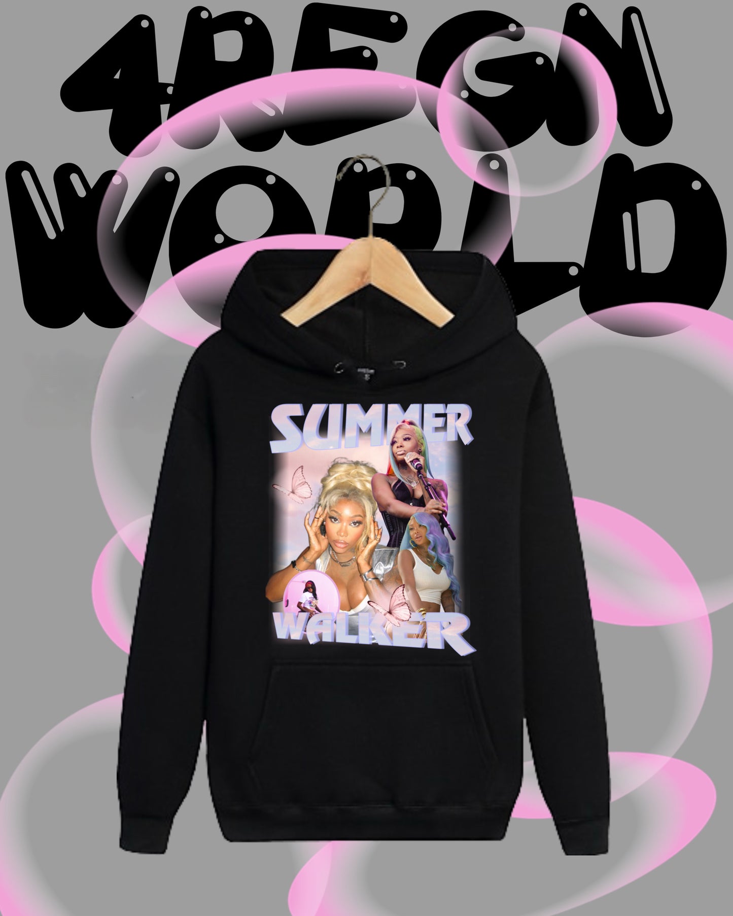 Graphic Hoodie Summer Walker