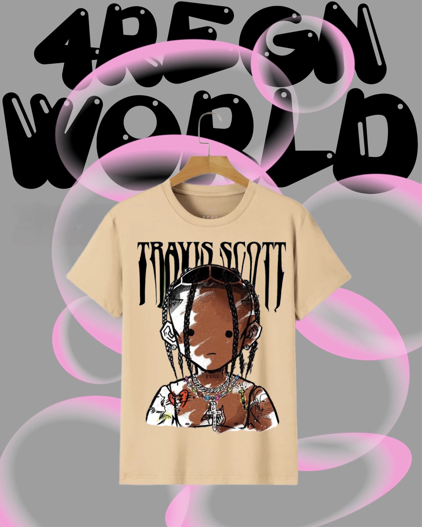 Graphic Tee New Edition Travis Scott
