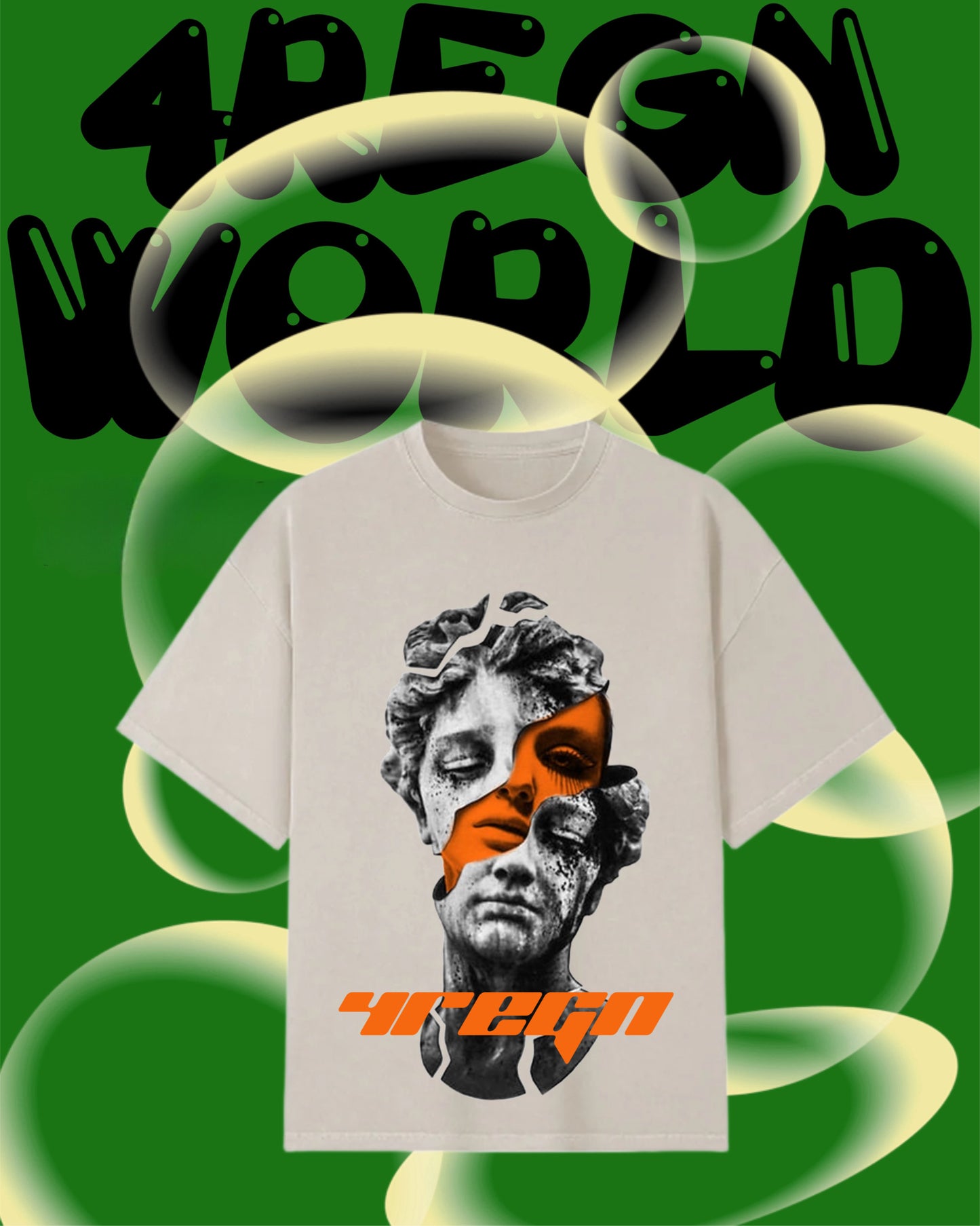 4REGN DEXIGN OVERSIZED PRINTED TEE 24