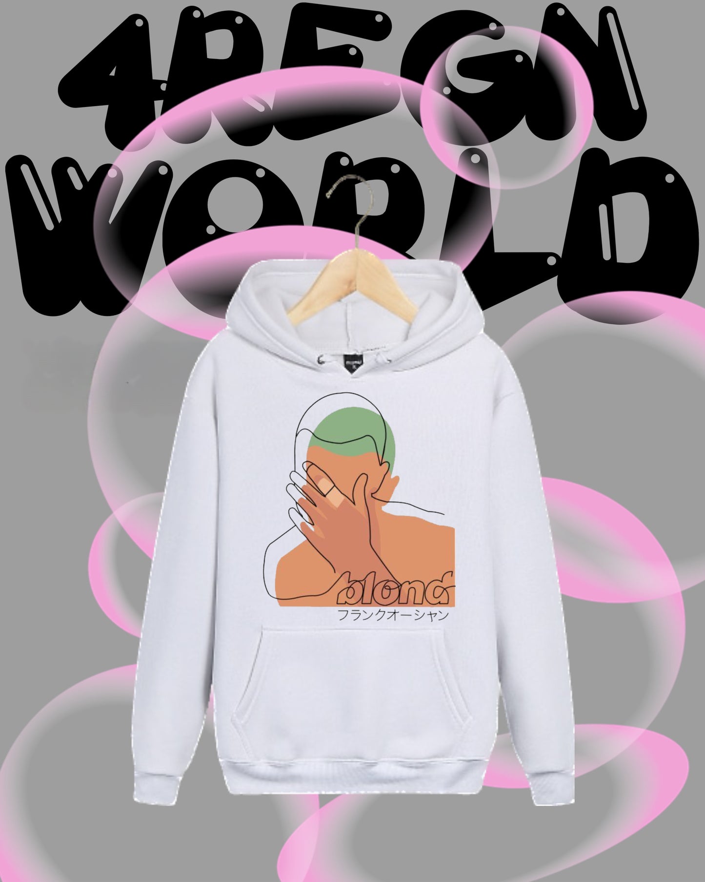 Graphic Hoodie Blonde