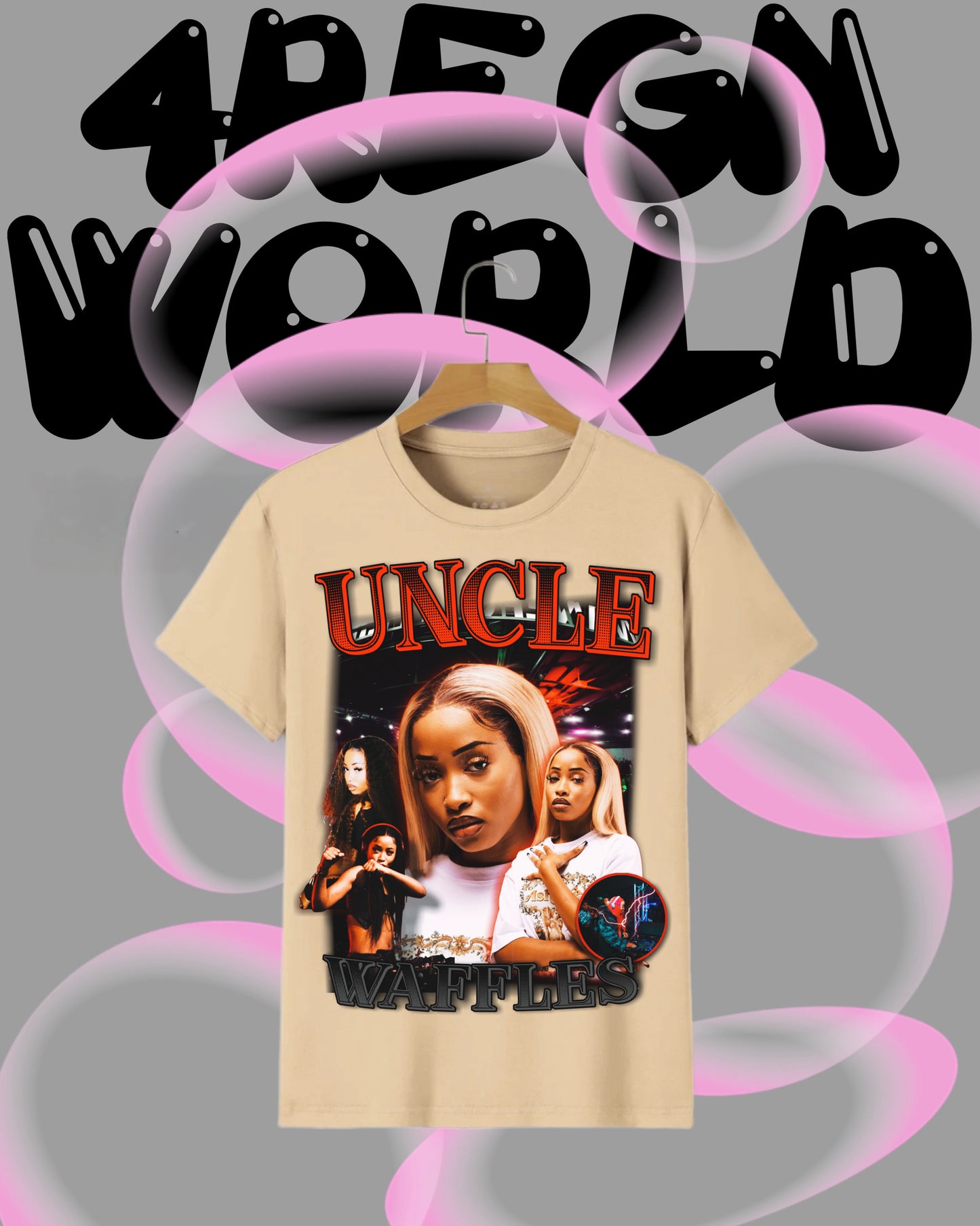 Graphic Tee New Edition Uncle Waffles
