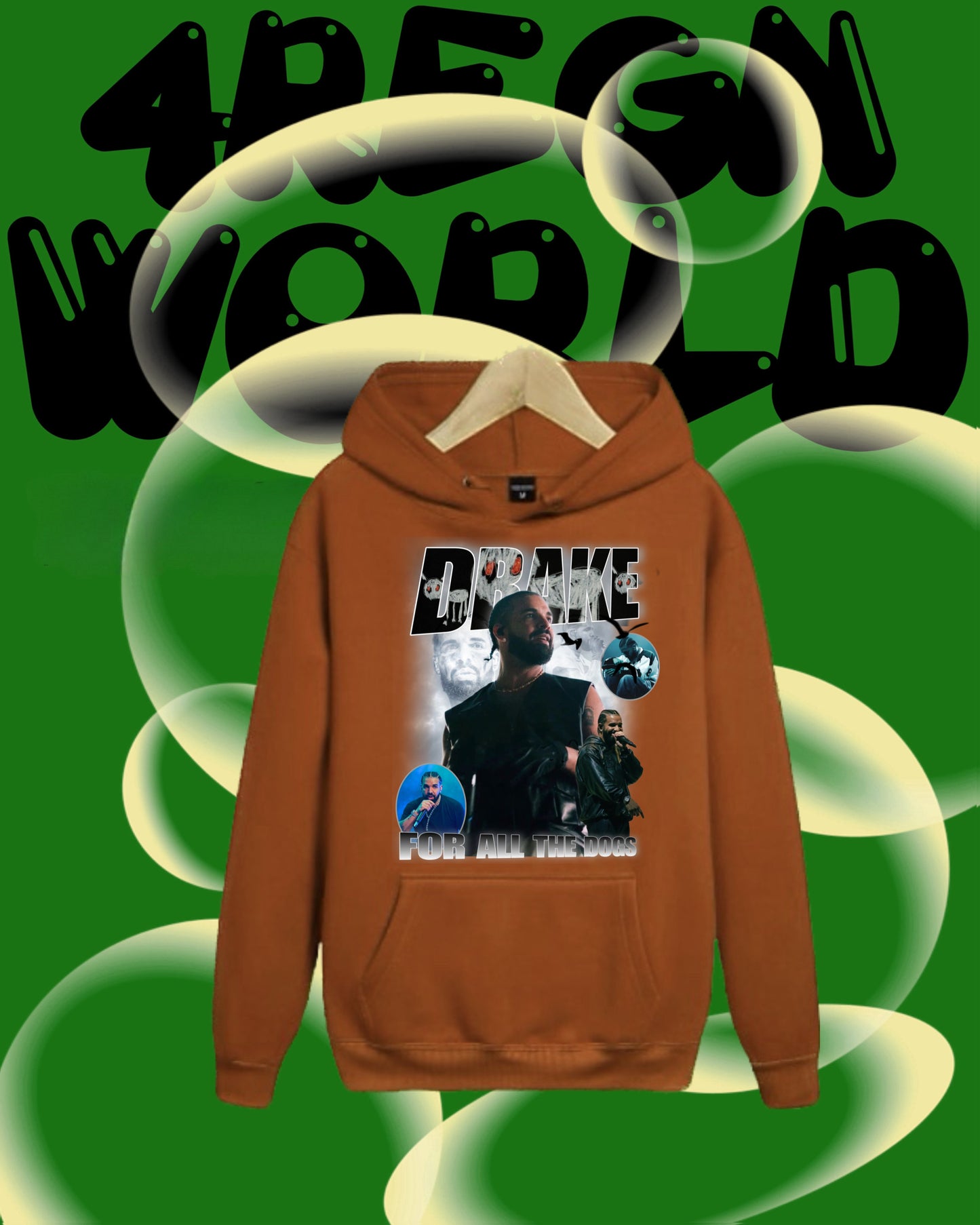 Graphic Hoodie Drake For All The Dogs