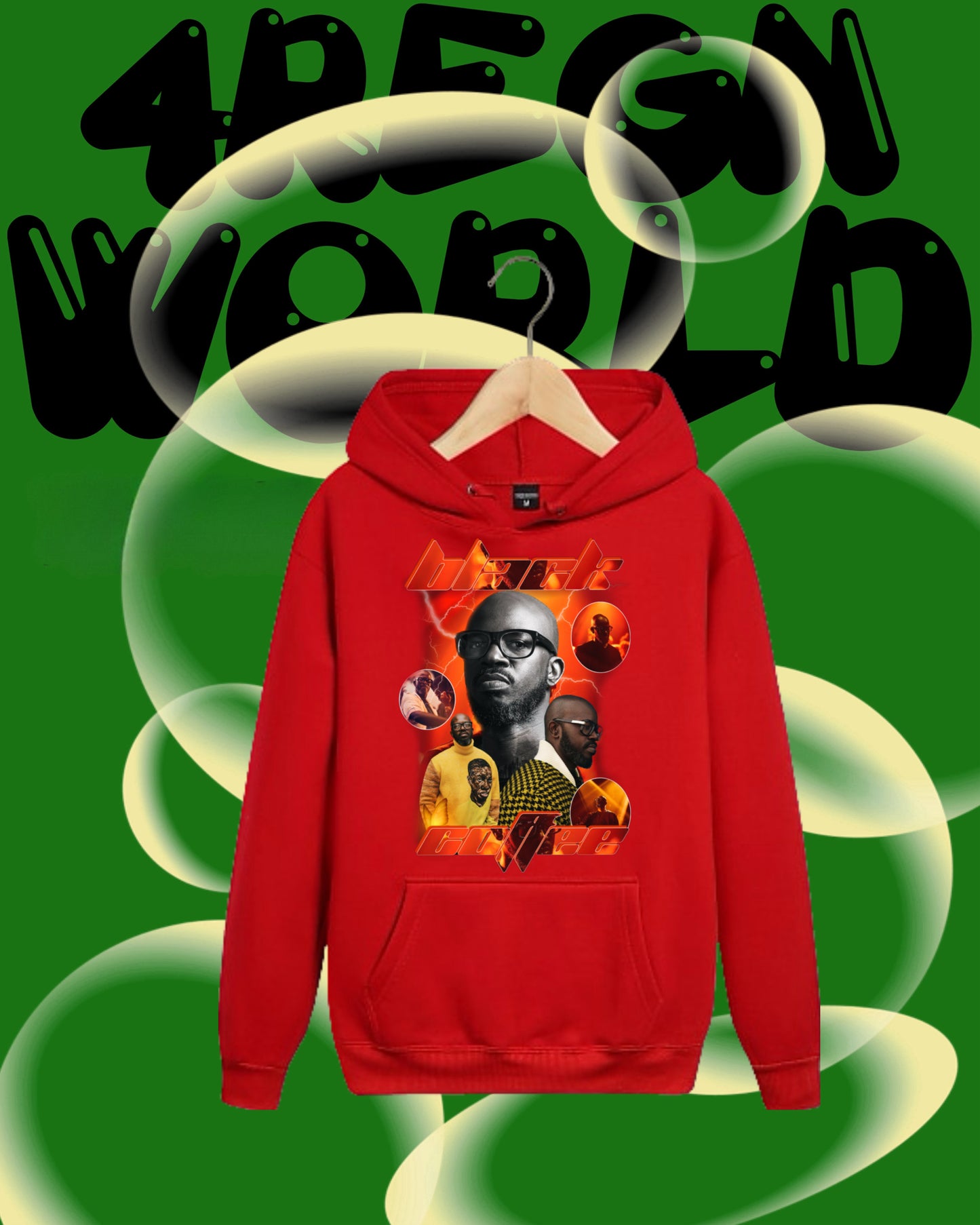 Graphic Hoodie Black Coffee