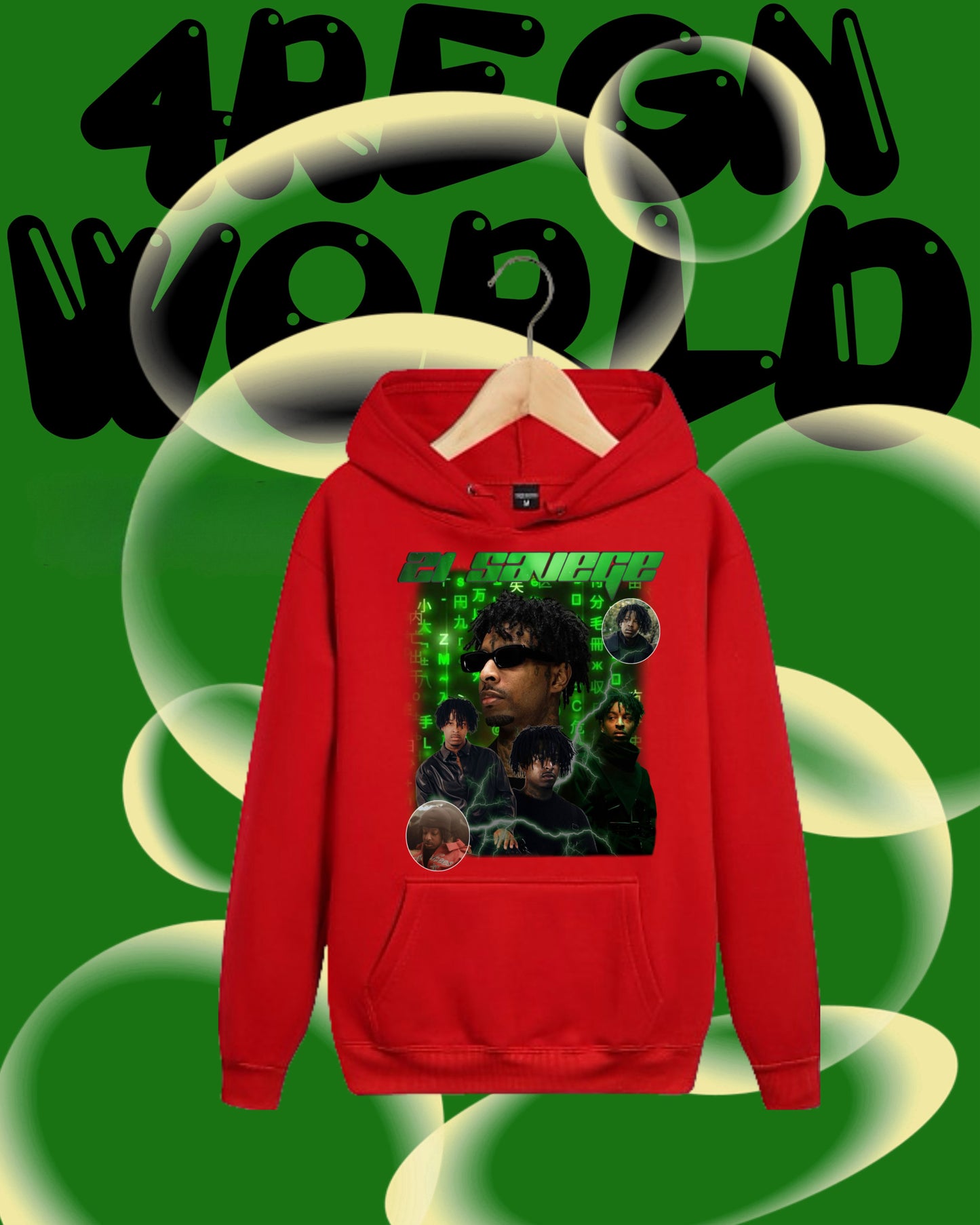 Graphic Hoodie 21 Savage