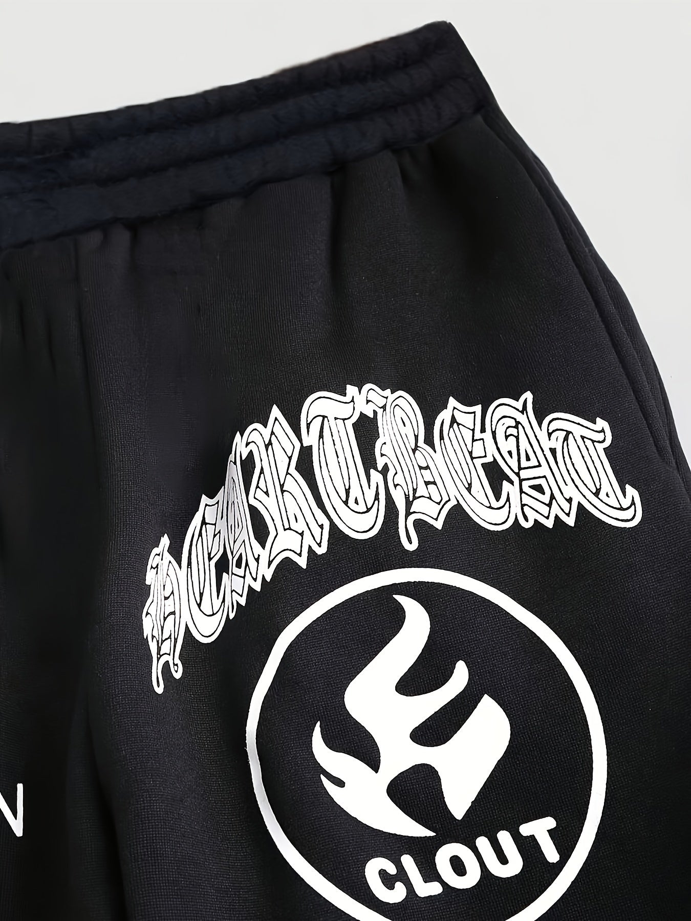 Printed Hoodie & Sweatpants Set