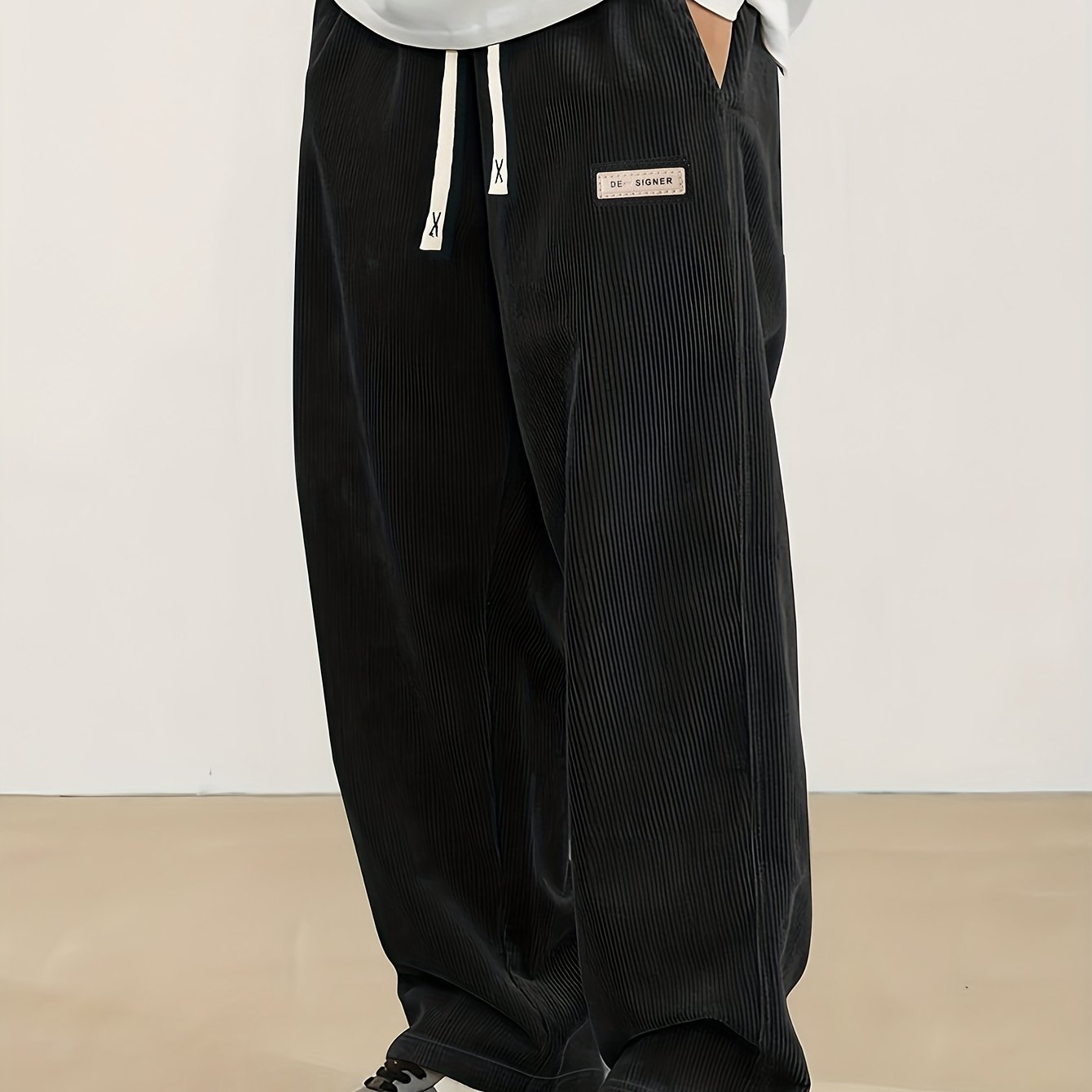 Corduroy Loose Fit Joggers
