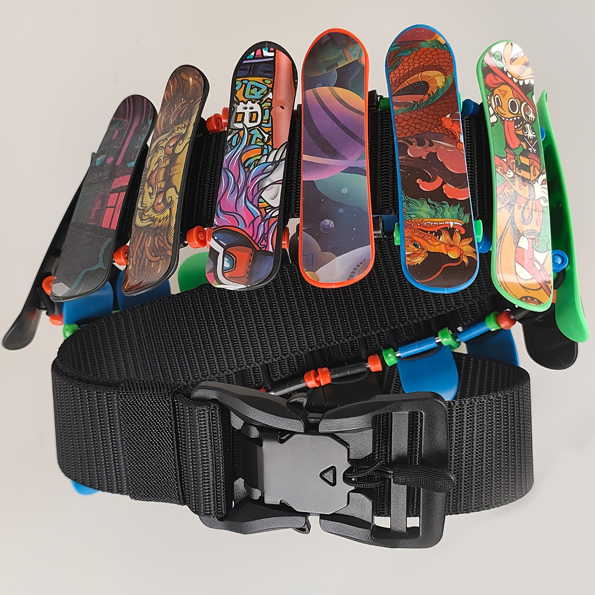 Funky Skateboard & Car Charm Belt