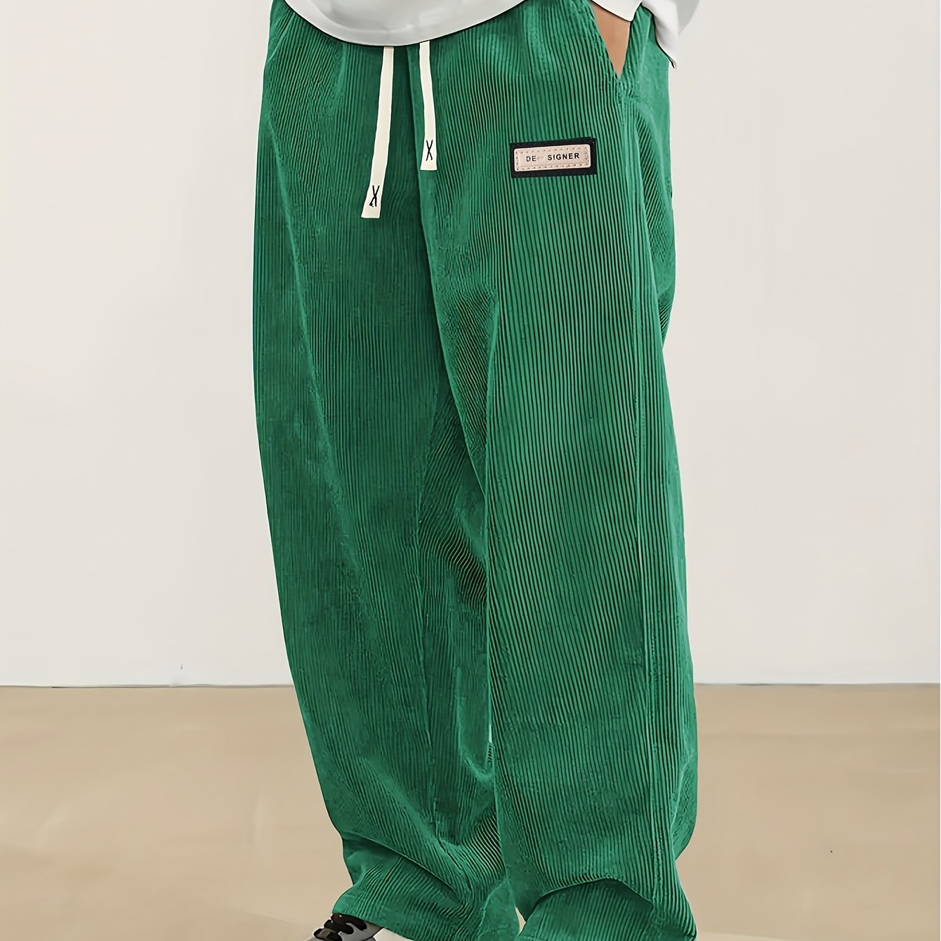Corduroy Loose Fit Joggers