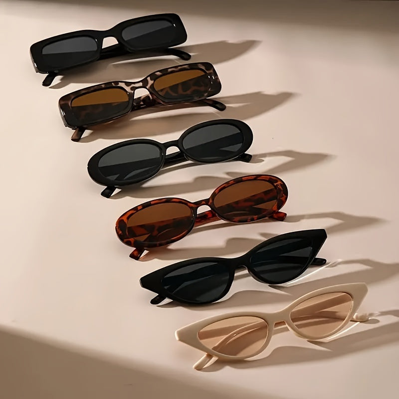 6pcs Women'S Fashion Glasses Set