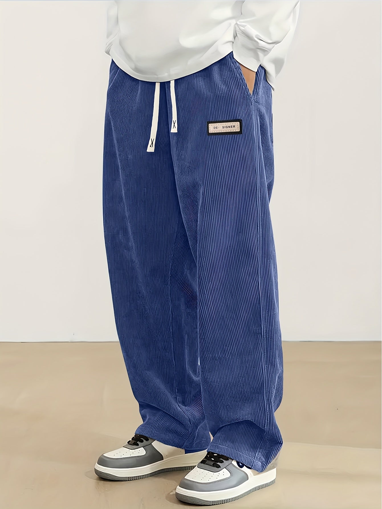 Corduroy Loose Fit Joggers