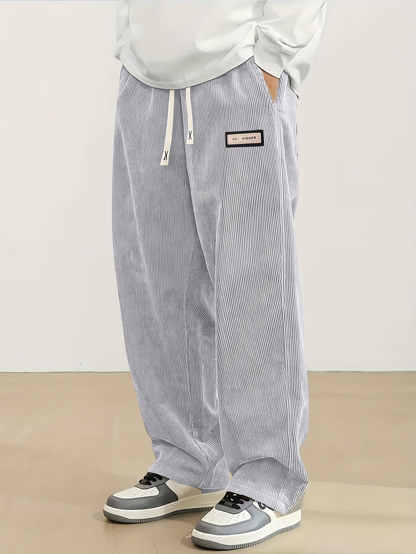 Corduroy Loose Fit Joggers