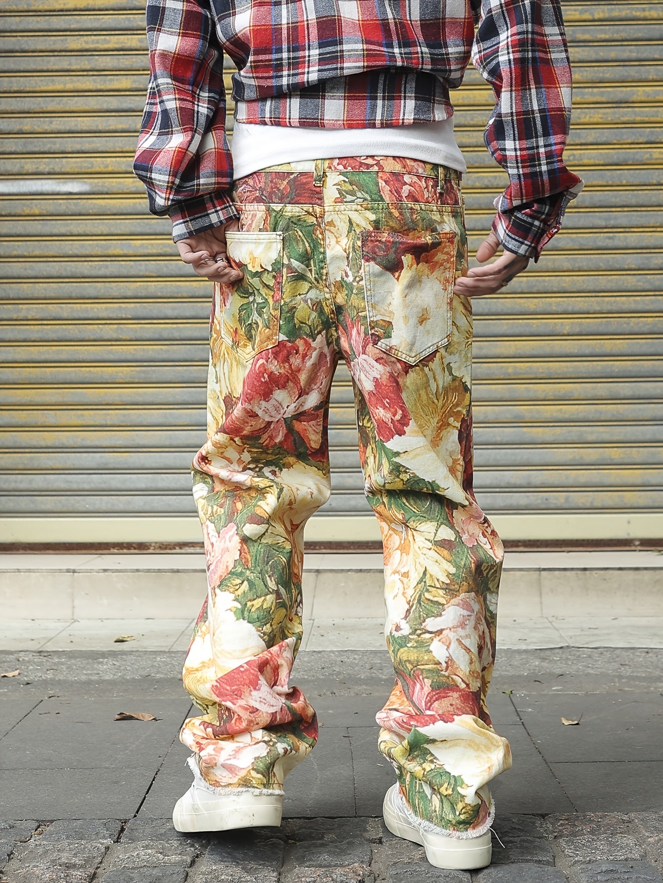 Floral Print Pants