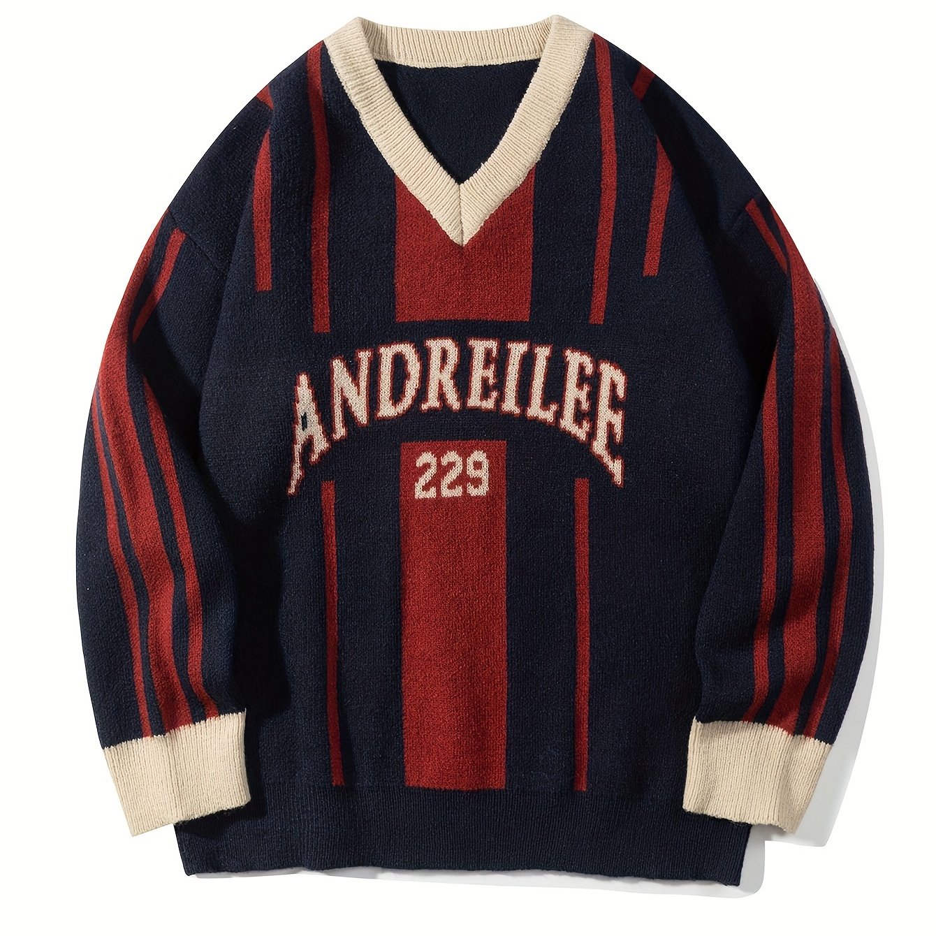 Knitted Pullover Sweater