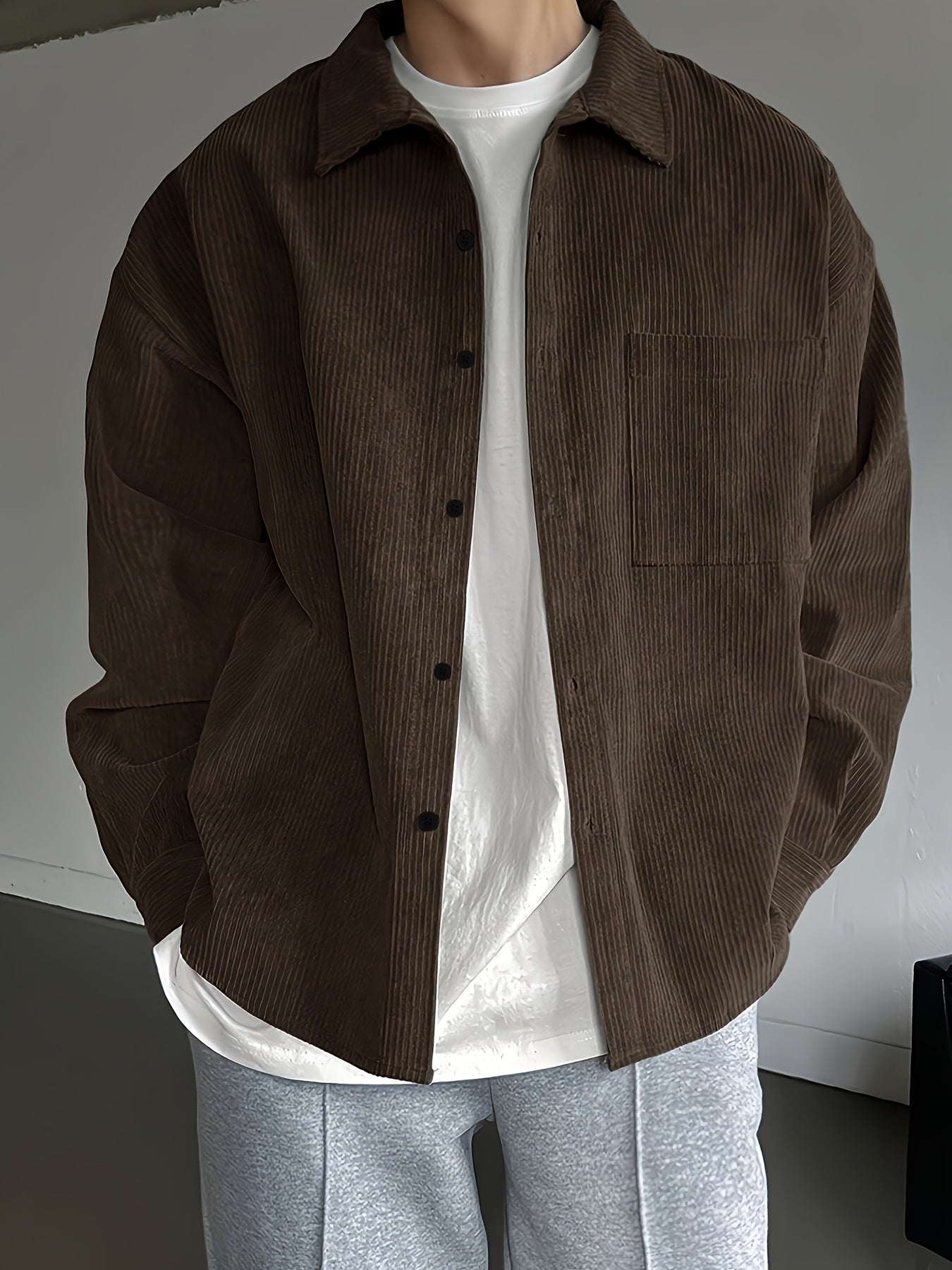 Men's Casual CorduroyShirt