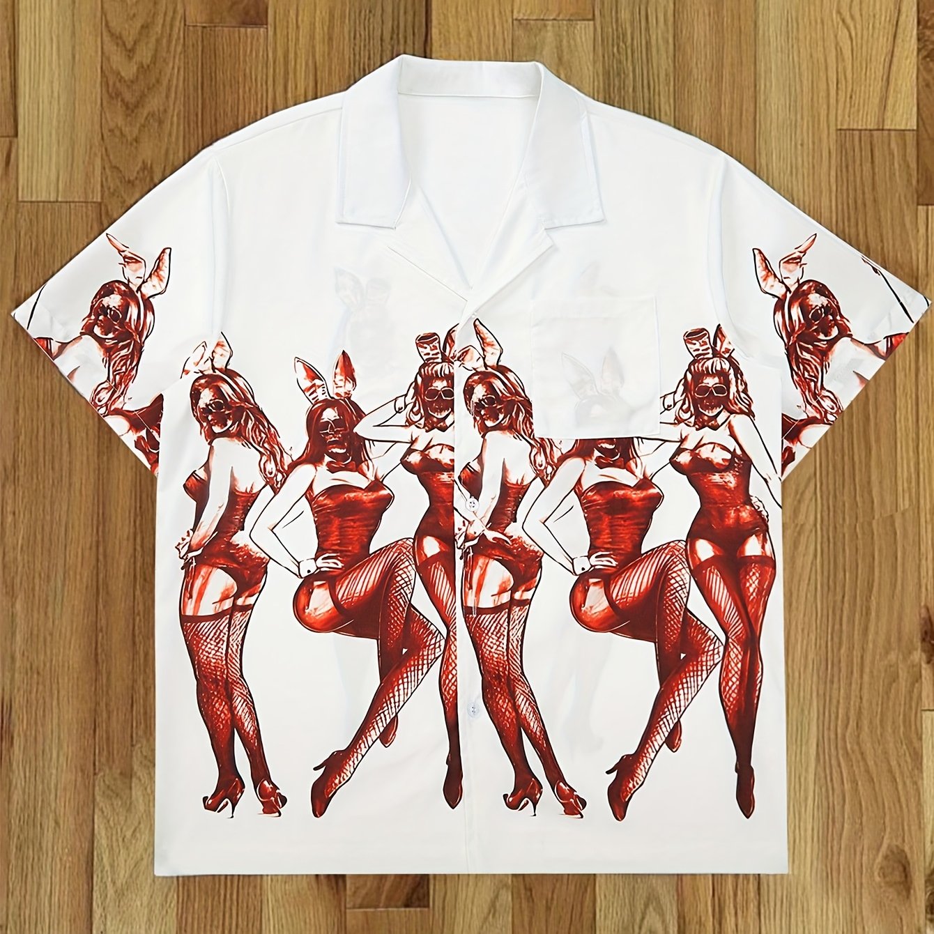 Men's White Summer Short Sleeve T-Shirt