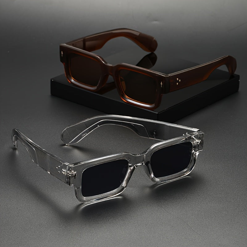 2pcs Men'S Stylish Sunglasses