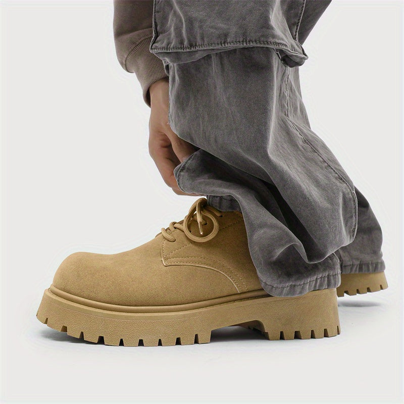Men’s Retro Workwear Derby Shoes